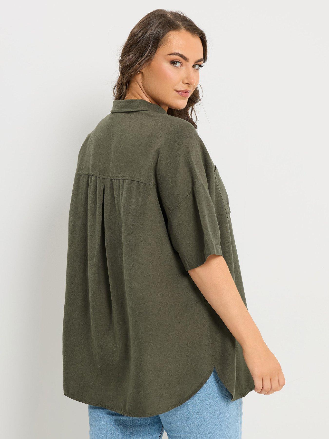 yours-curve-desert-shirt-greenstillFront