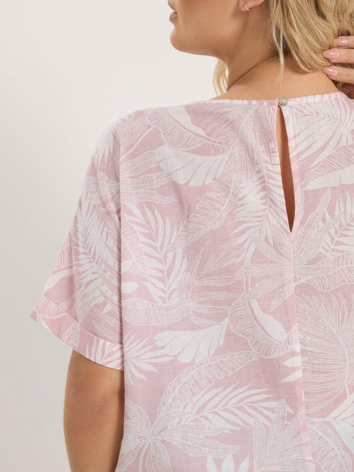 yours-curve-linen-boxy-top-pinkoutfit