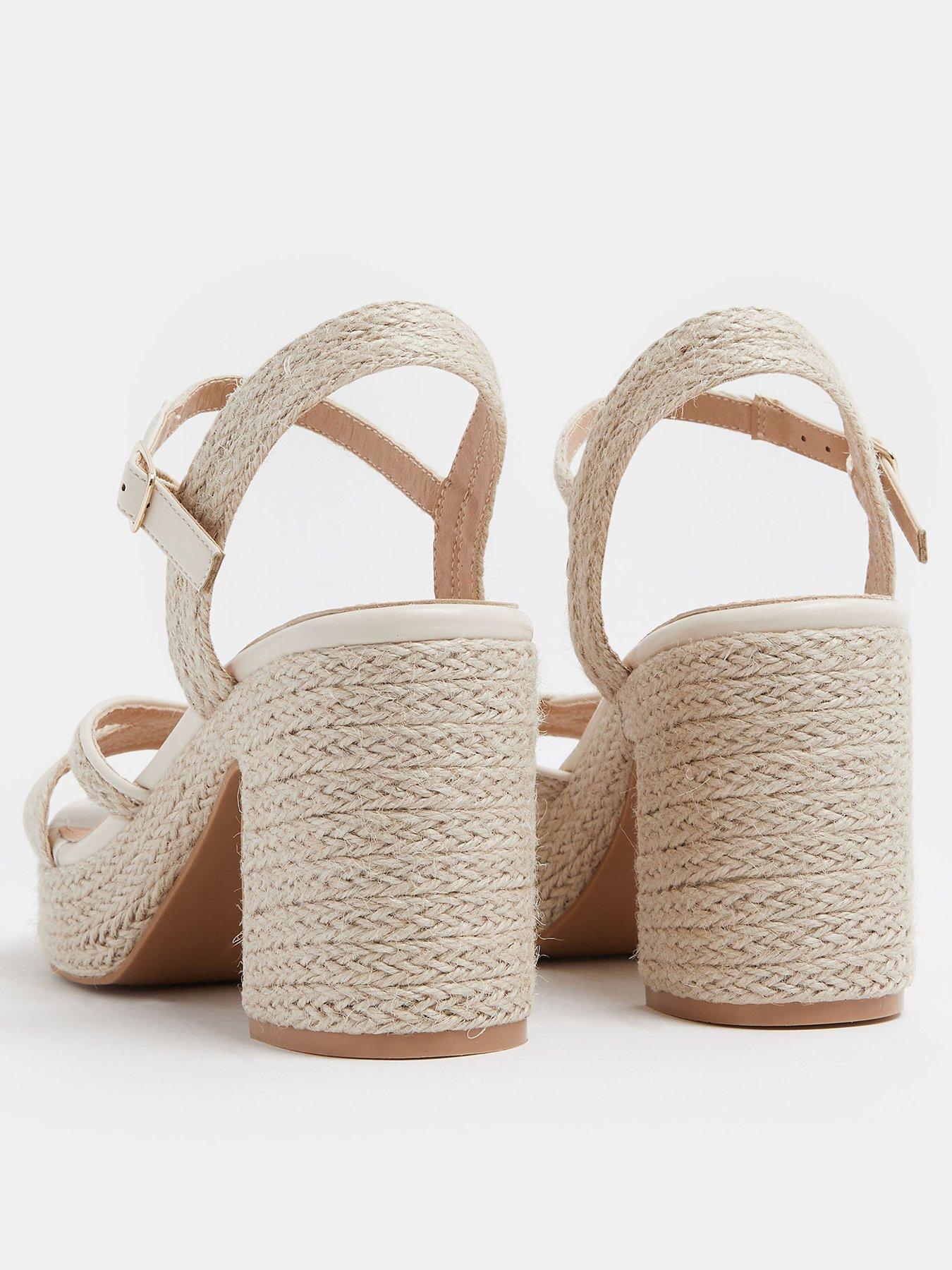 yours-wide-fit-demi-wedges-creamoutfit