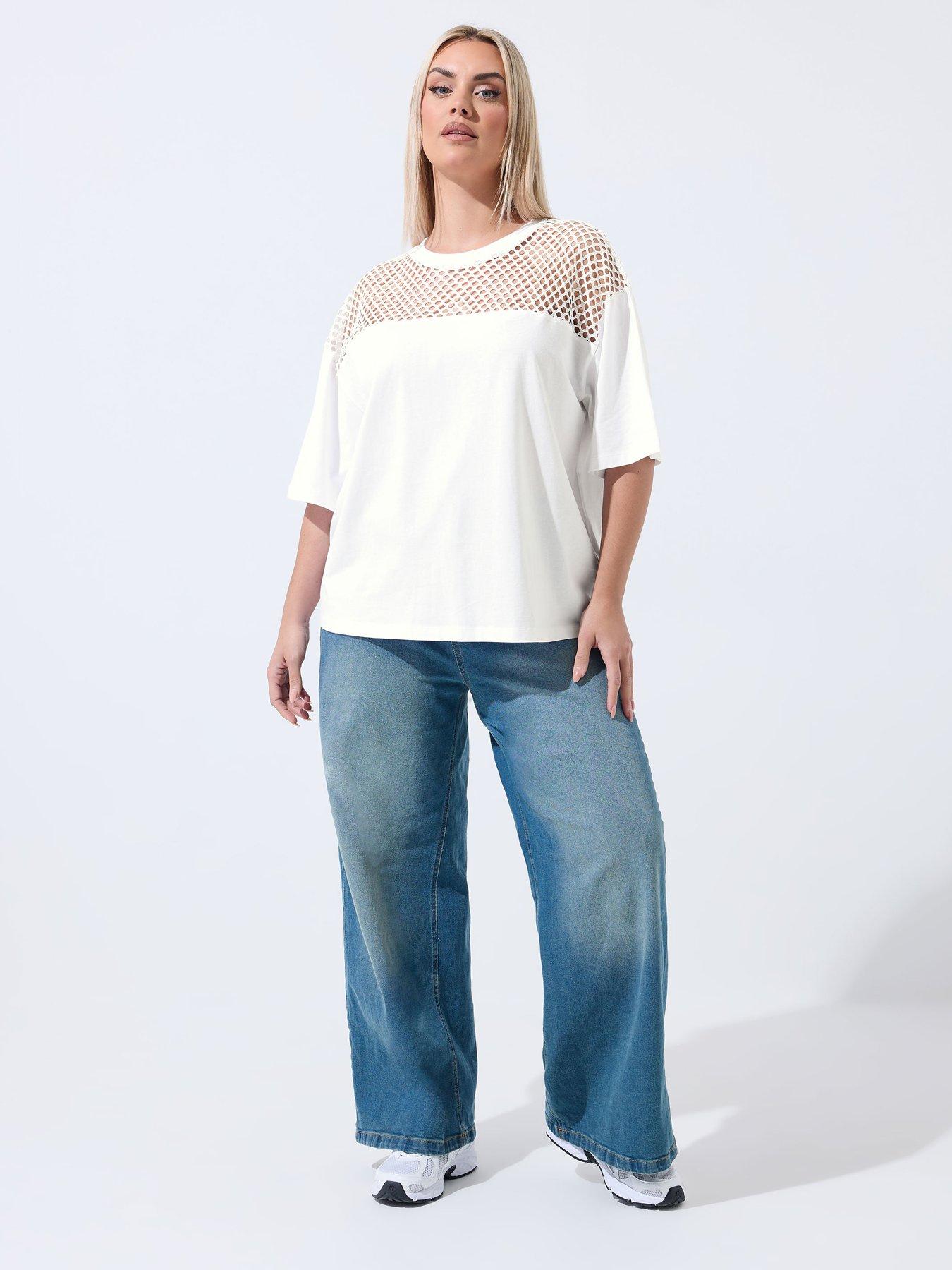 yours-curve-fishnet-boxy-t-shirtback