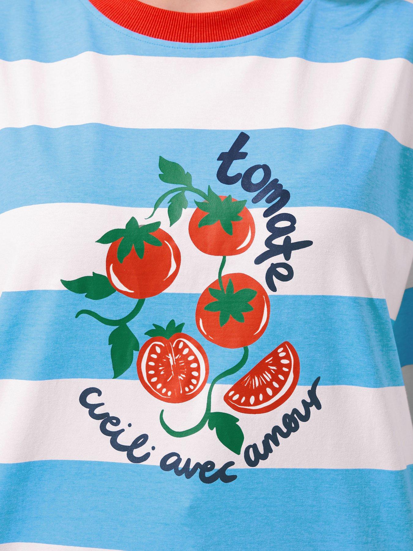 yours-curve-tomato-print-striped-ringer-t-shirtoutfit