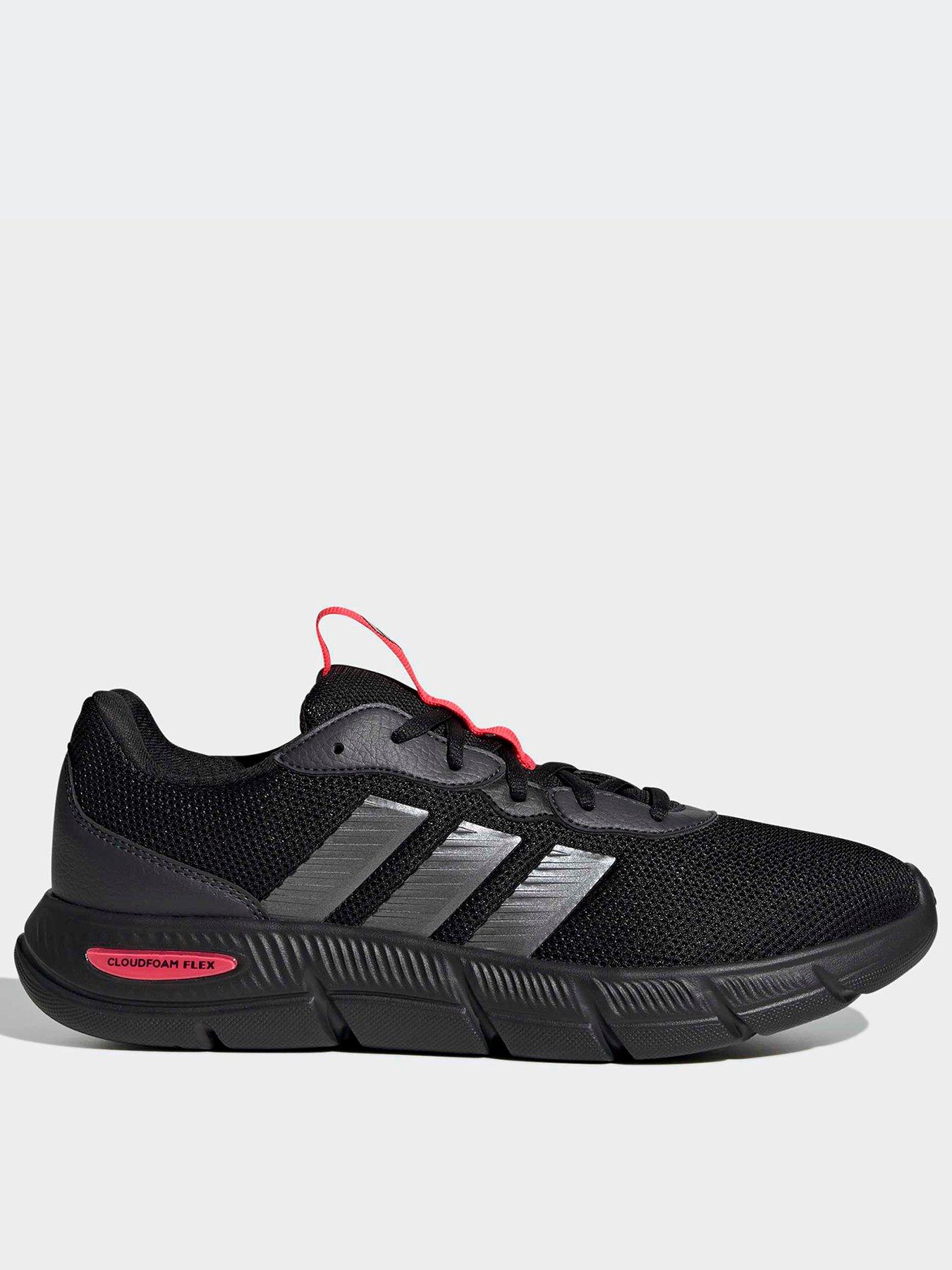 Image 1 of 7 of adidas Sportswear Mens Cloudfoam Flex Trainers - Black
