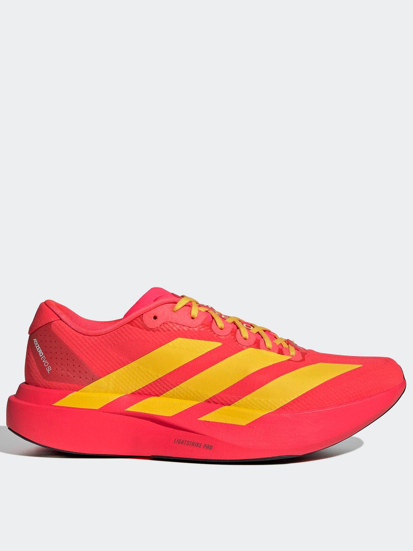 adidas-mens-running-adizero-evo-sl-woven-trainers--red