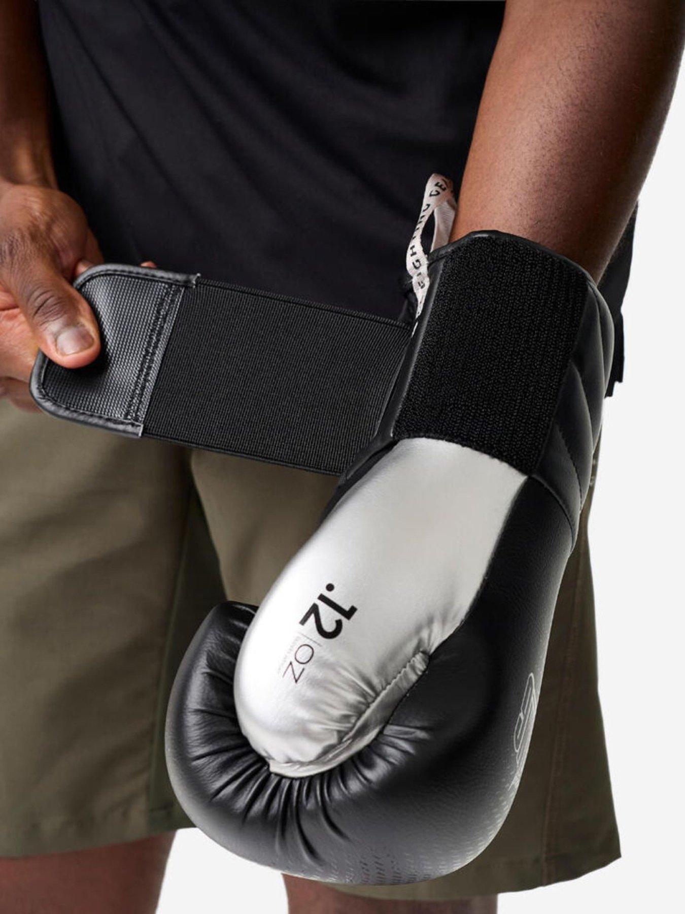 Image 4 of 6 of Decathlon BOXING GLOVES ADVANCED BLACK