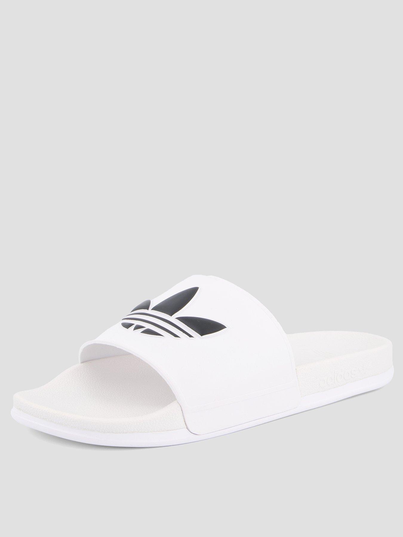 adidas Originals Unisex Adilette OG Sliders - White