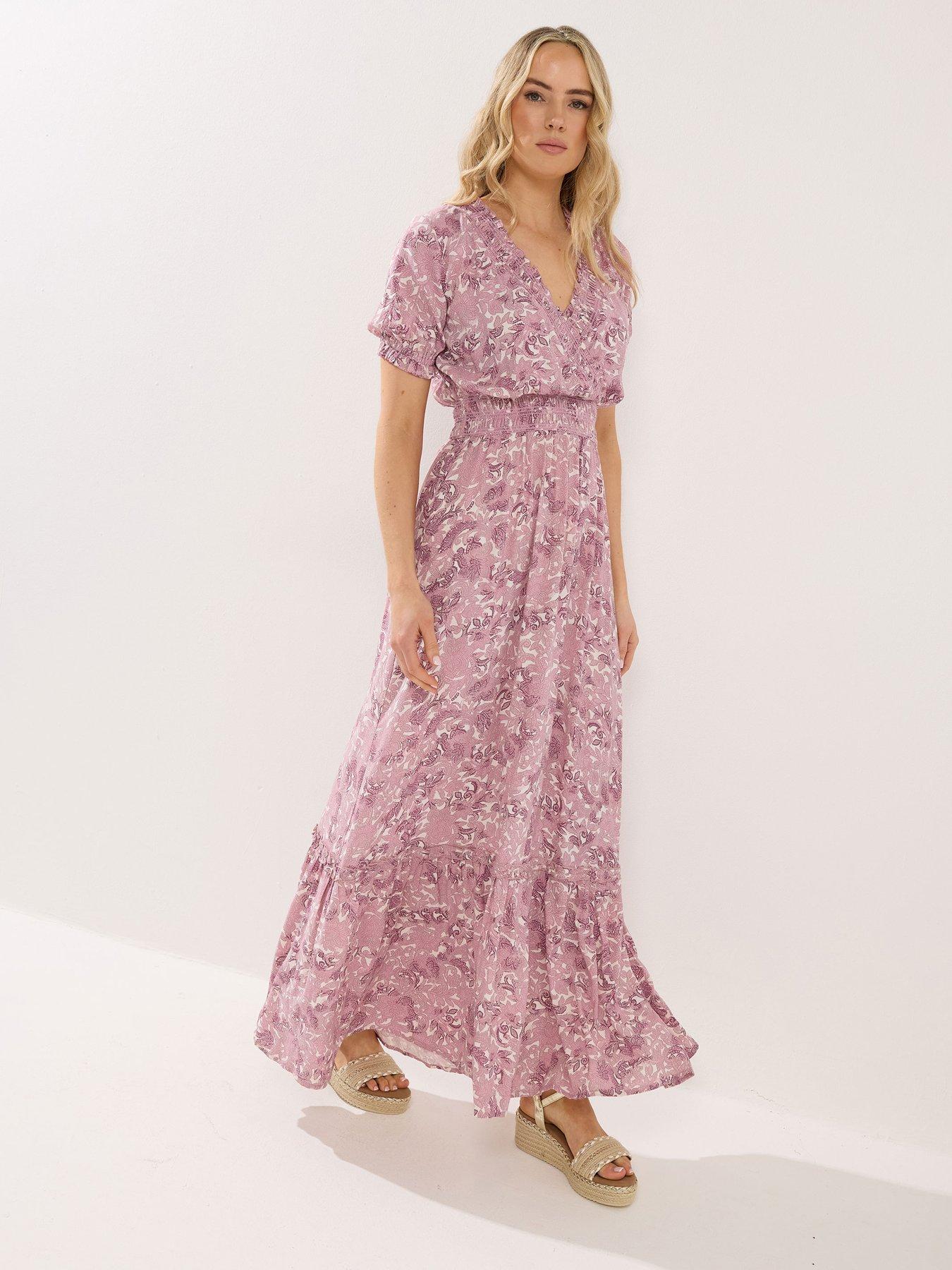 Dresses | Tall | Maxi (Long) | Casual | Short Sleeve | Women