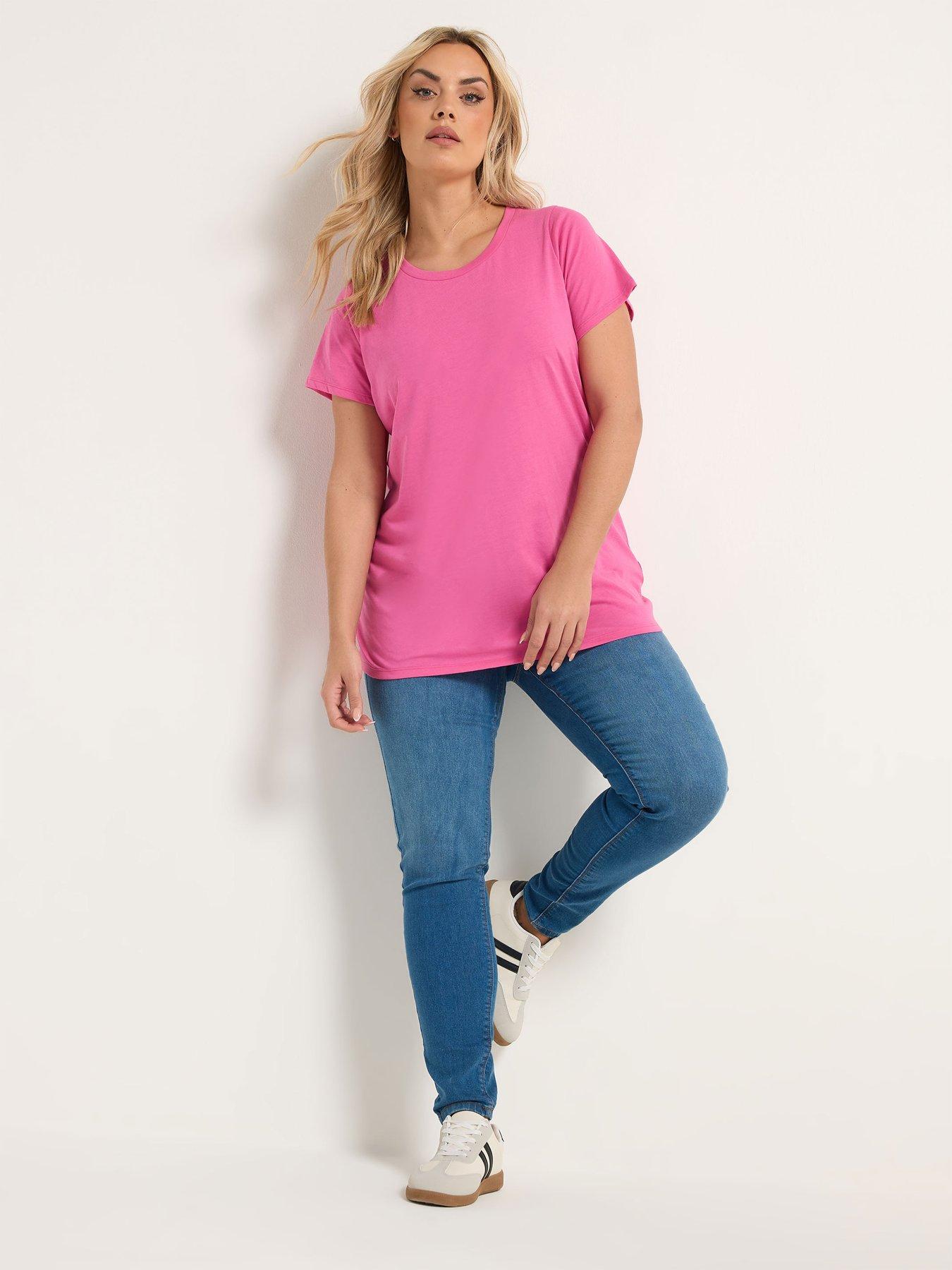 yours-curve-3-pack-short-sleeve-basic-t-shirtsback