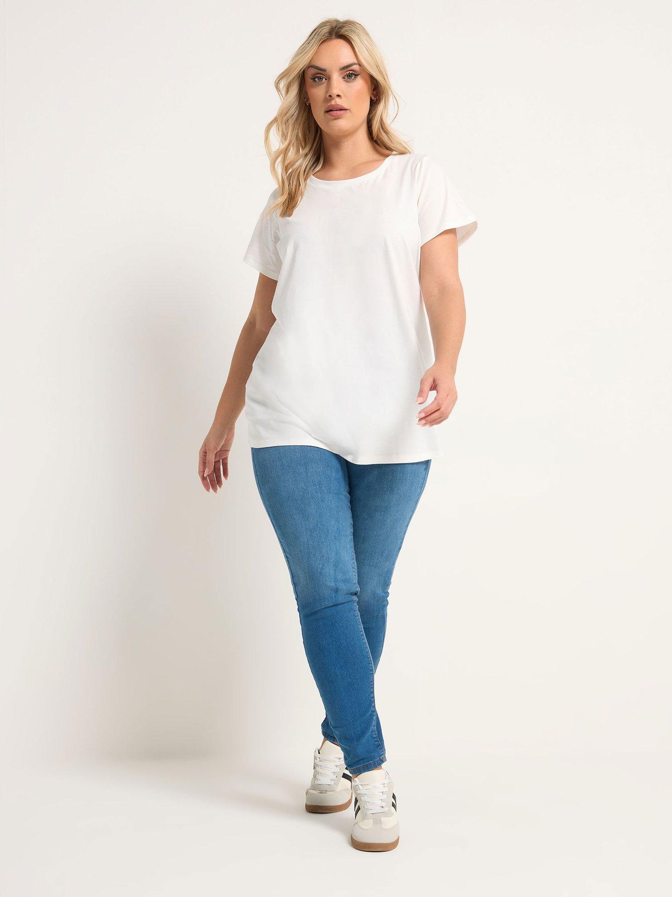 yours-curve-3-pack-short-sleeve-basic-t-shirtsoutfit