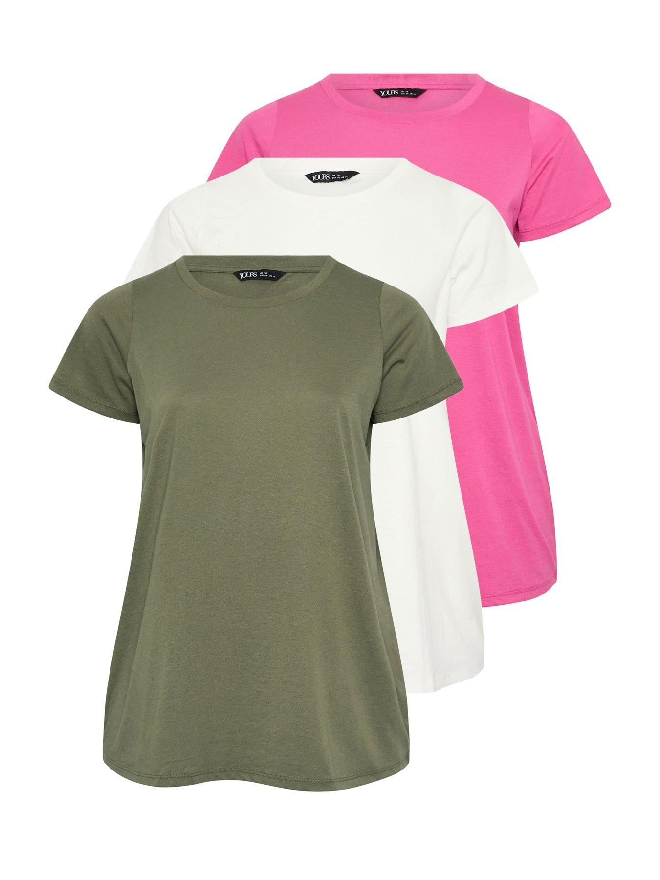 yours-curve-3-pack-short-sleeve-basic-t-shirtsdetail