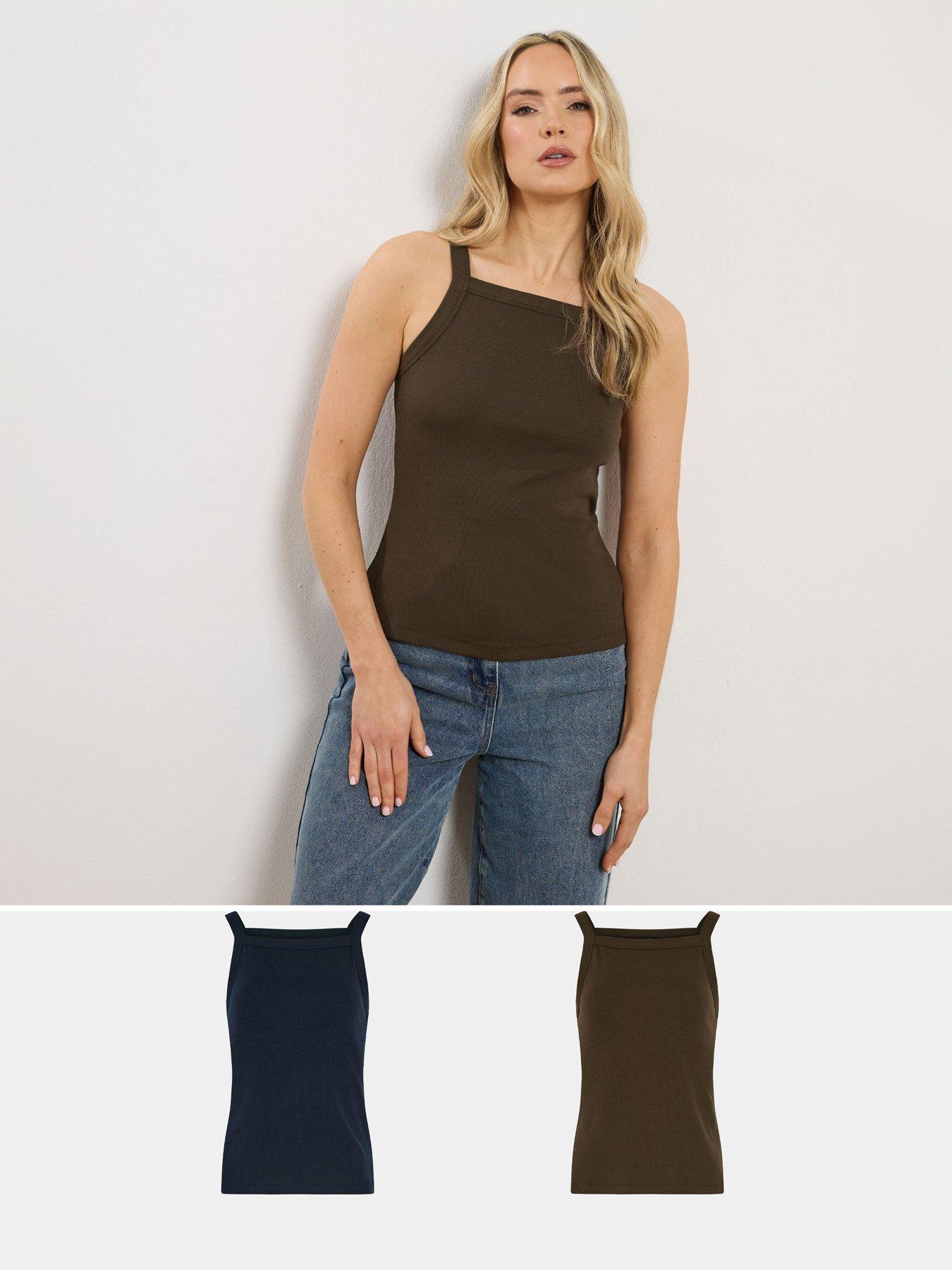 long-tall-sally-tall-2-pack-high-neck-ribbed-vestfront