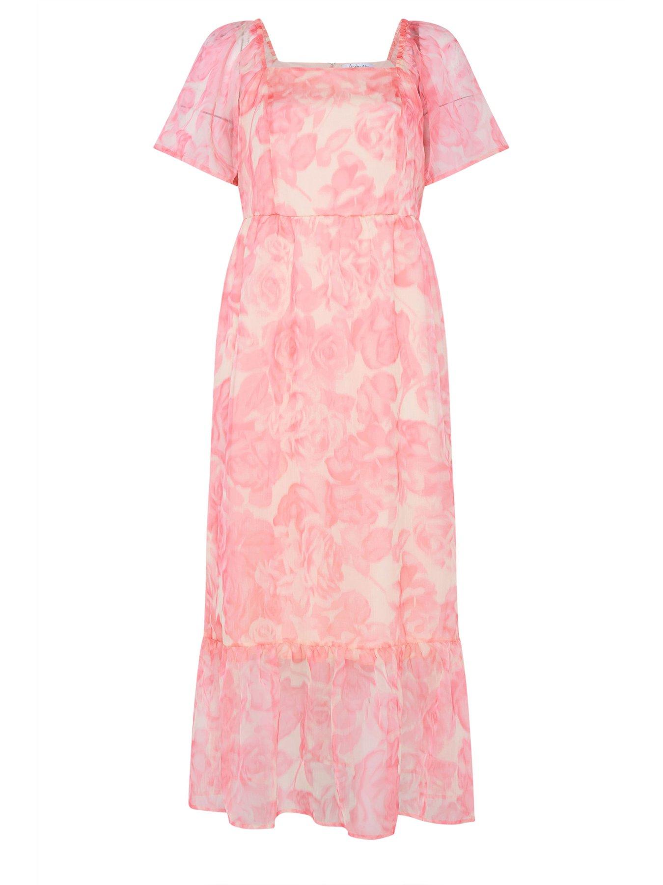 yours-curve-abstract-organza-dress-pinkdetail