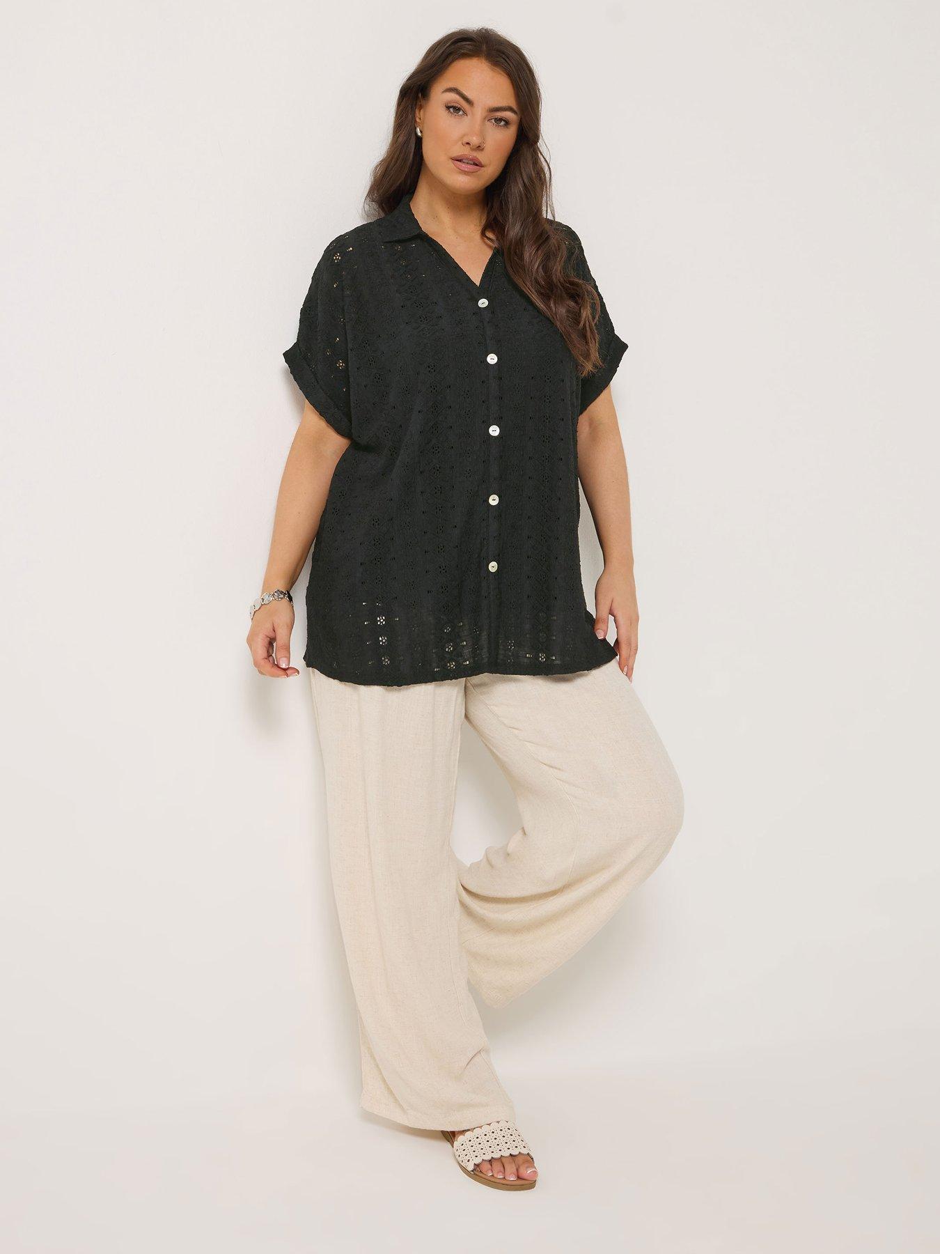 yours-curve-broderie-grown-on-shirt-blackback