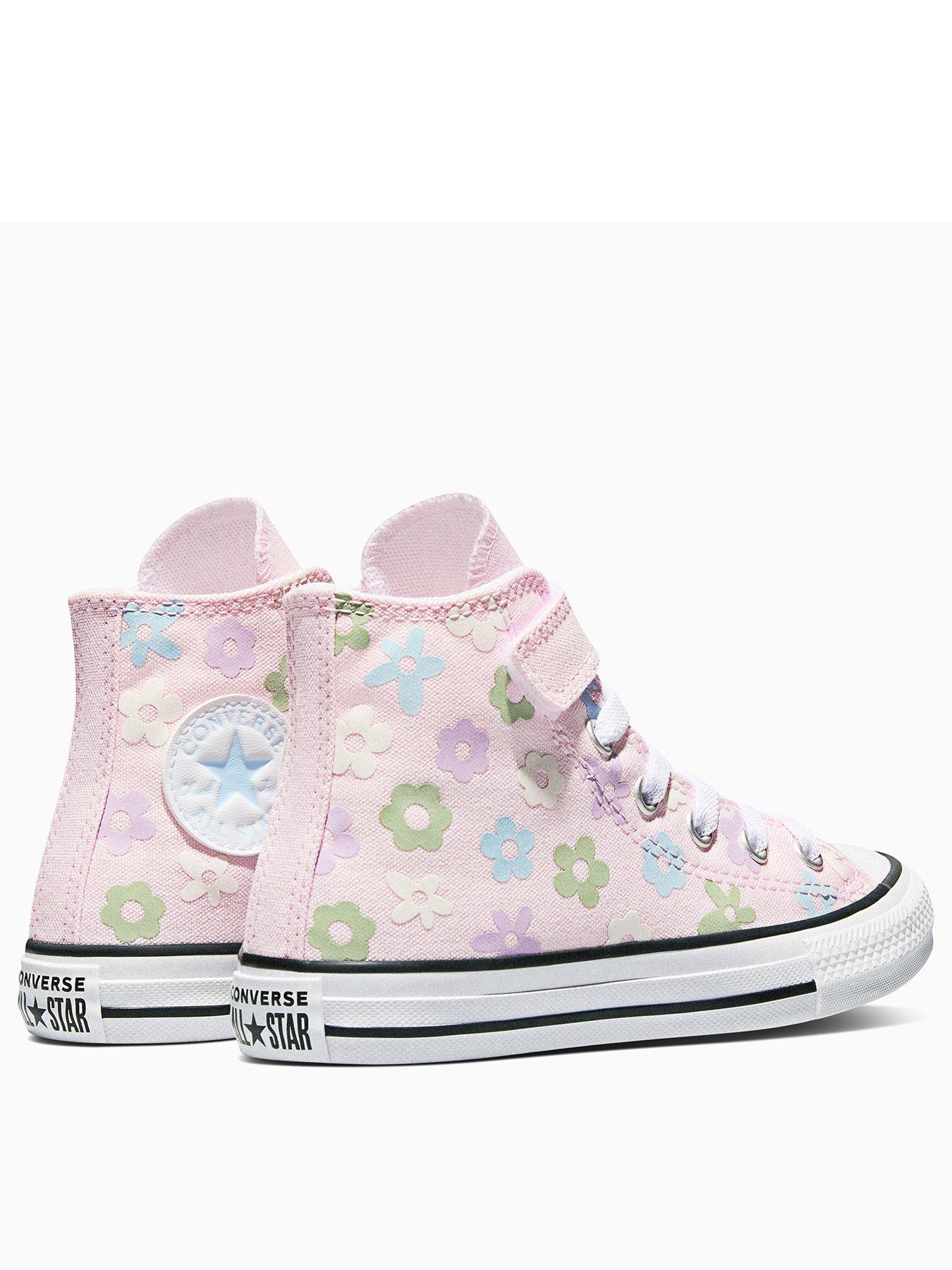 Image 3 of 6 of Converse Kids Chuck Taylor All Star 1V High Top - Pink