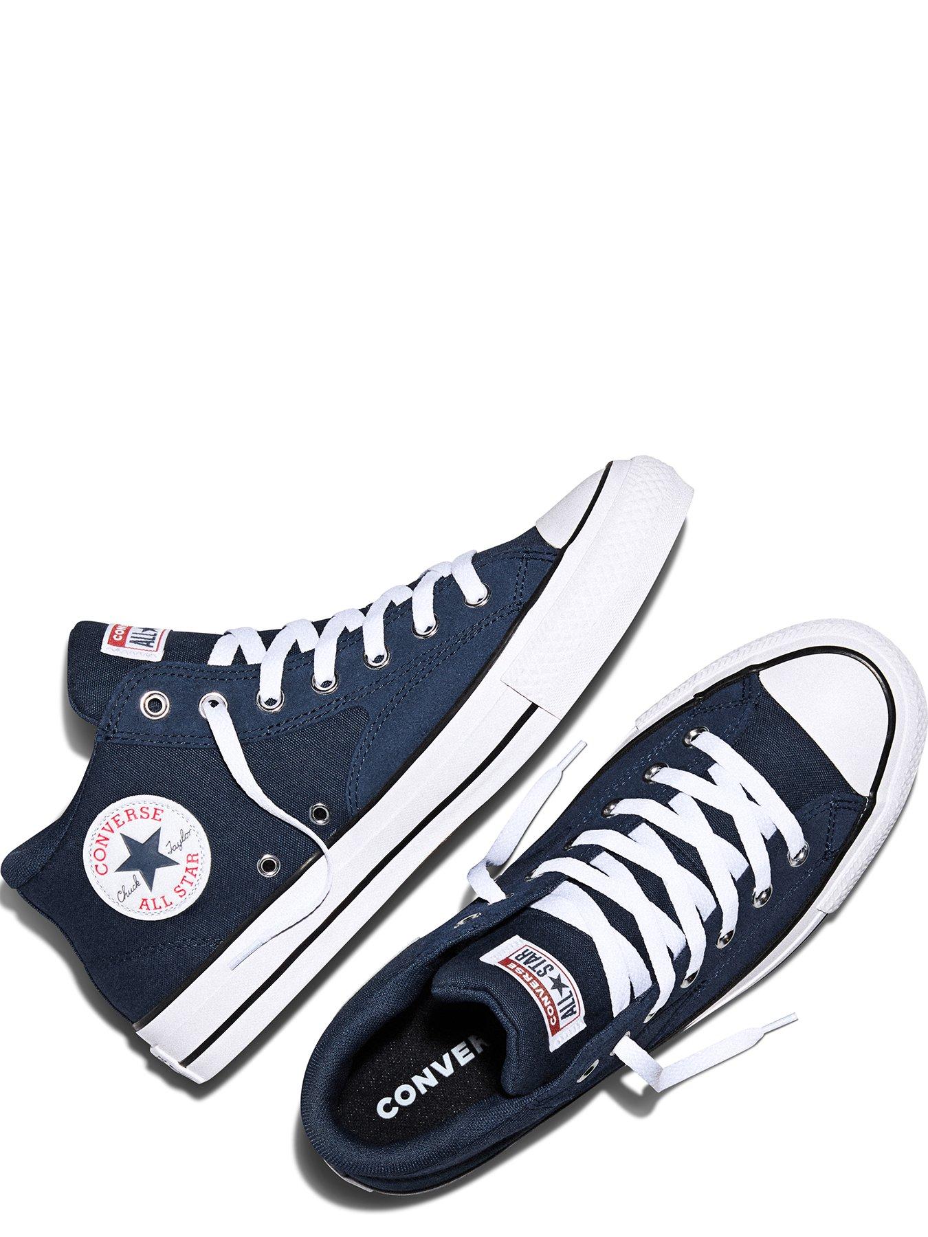 Image 4 of 6 of Converse Mens Chuck Taylor All Star Malden Street Mid - Navy