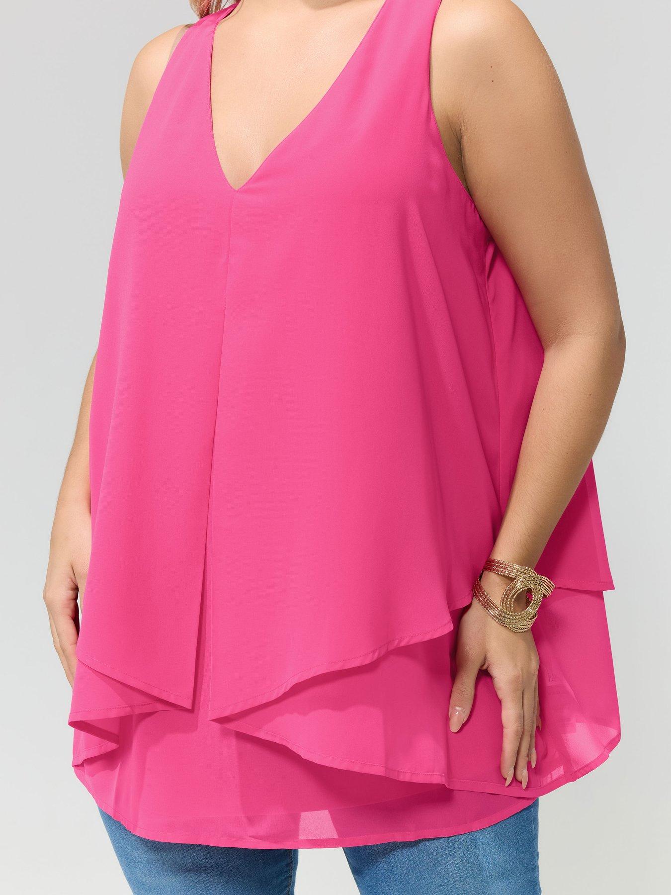 Image 4 of 5 of Yours Curve Layered Top