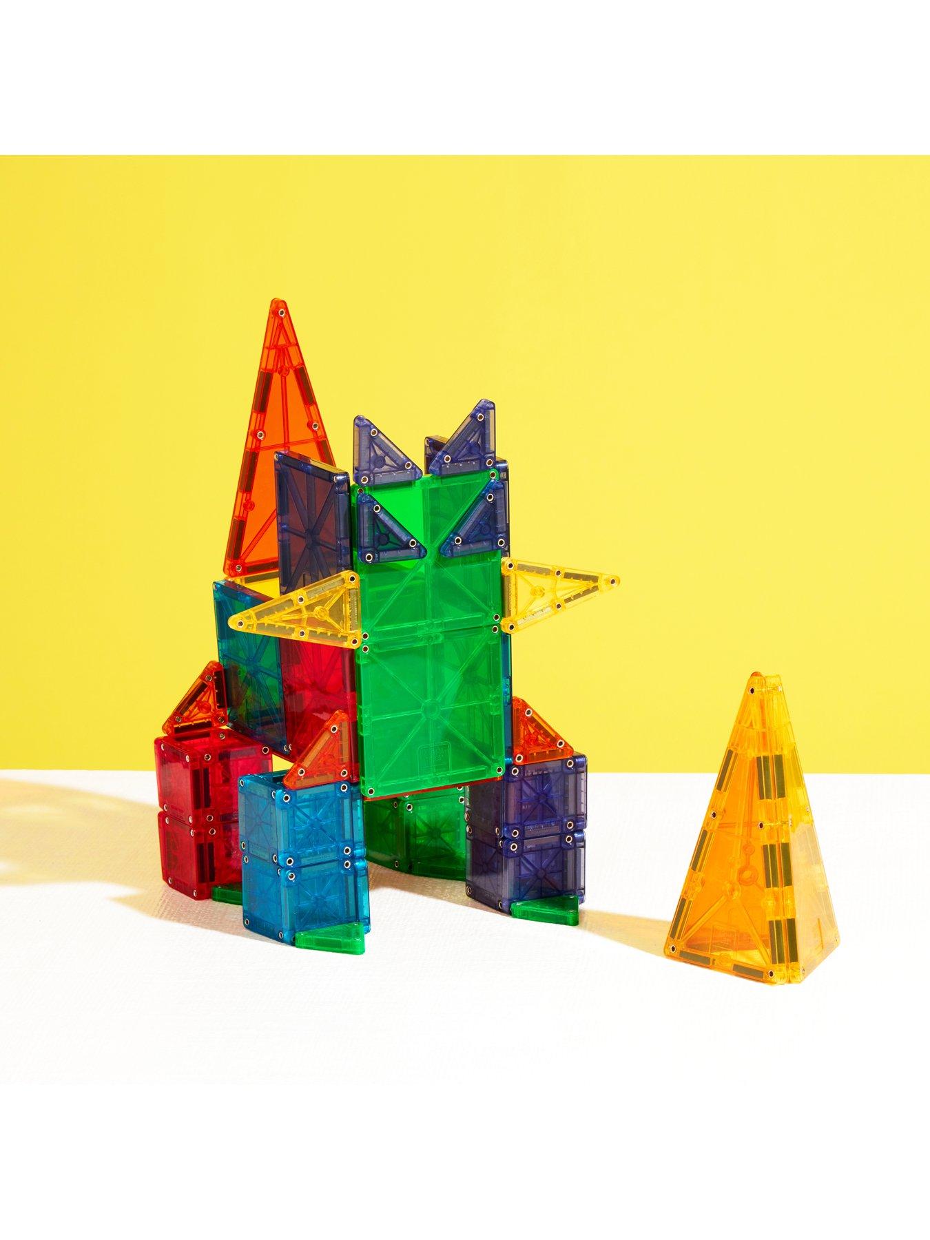 Image 6 of 7 of Magna-Tiles COMBO + microMAGS - 62pc.