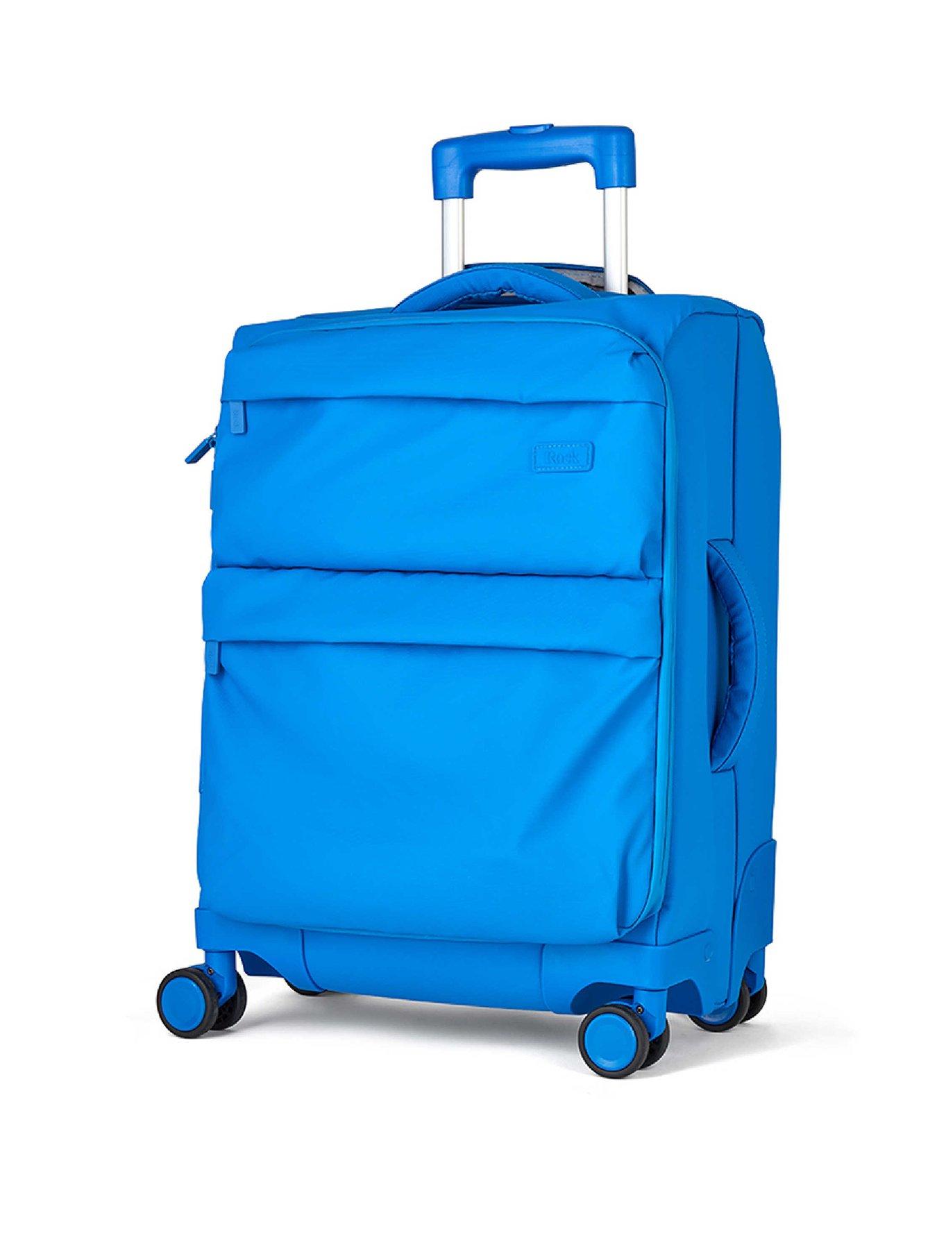Image 1 of 5 of Rock Luggage Juniper Blue Cabin Suitcase