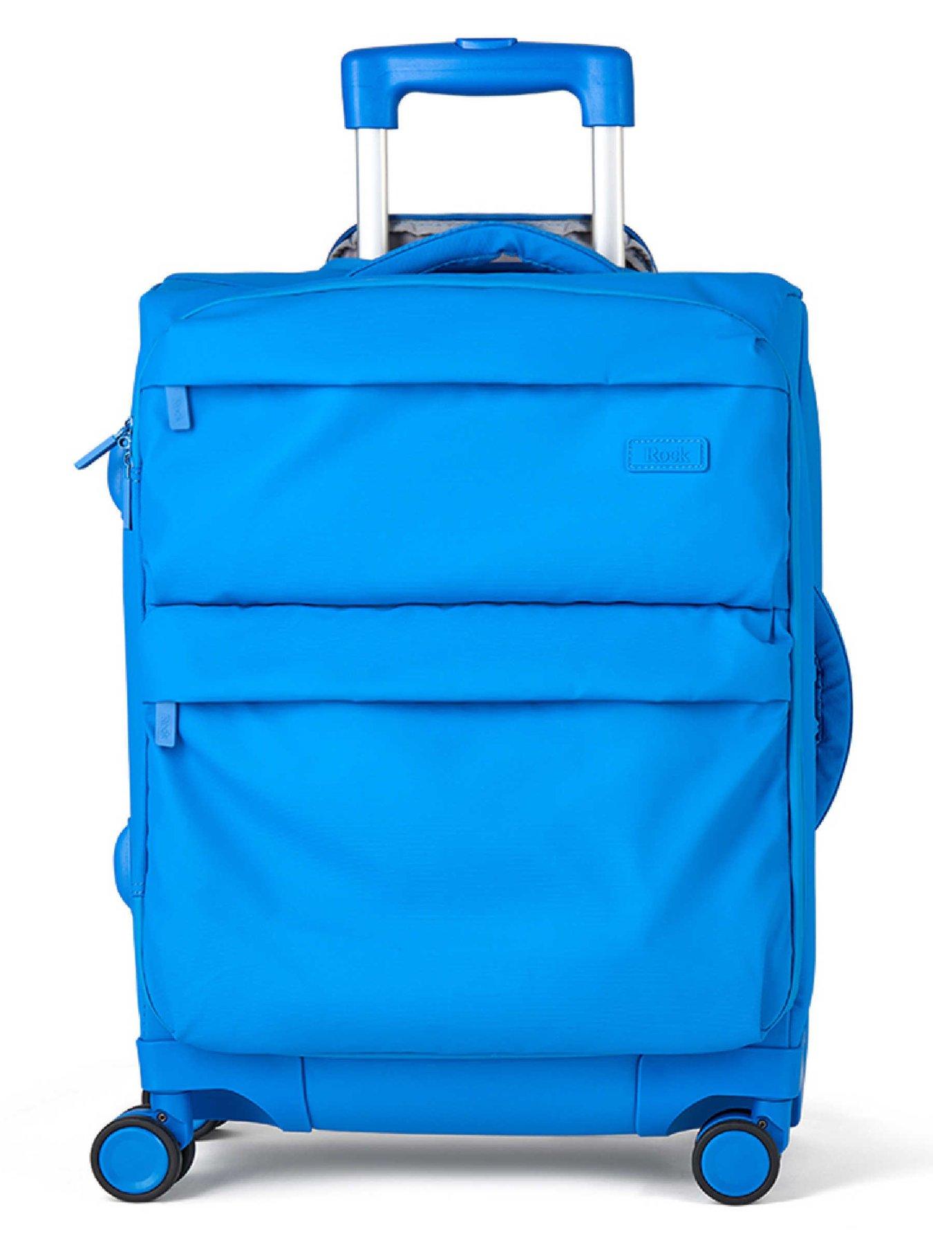 Image 2 of 5 of Rock Luggage Juniper Blue Cabin Suitcase