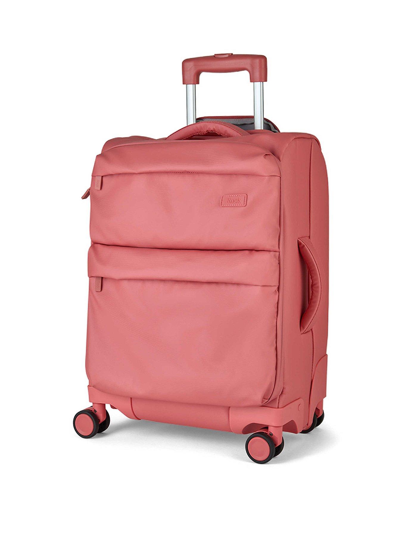 Image 1 of 5 of Rock Luggage Juniper Coral Cabin Suitcase