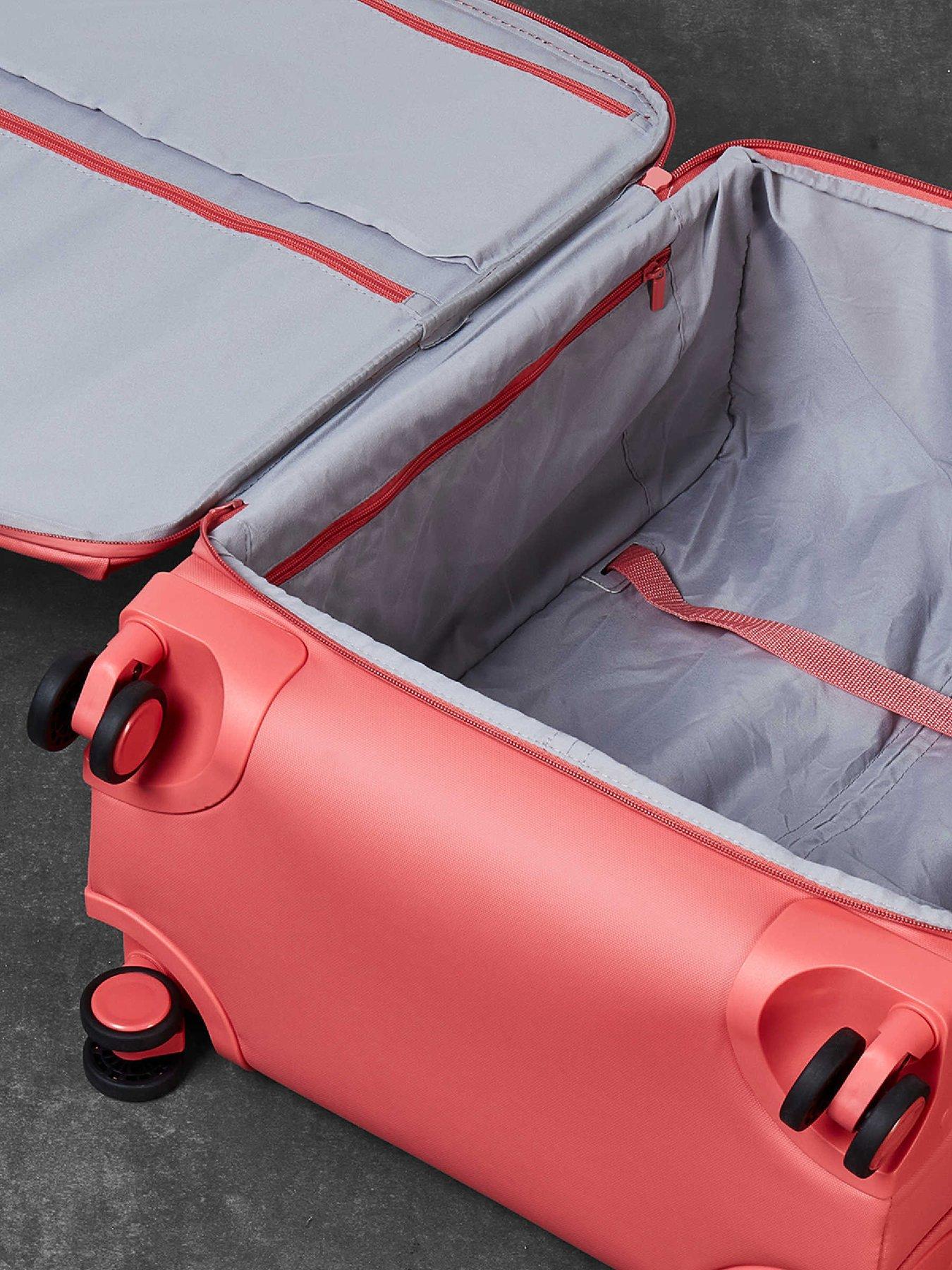Image 4 of 5 of Rock Luggage Juniper Coral Cabin Suitcase