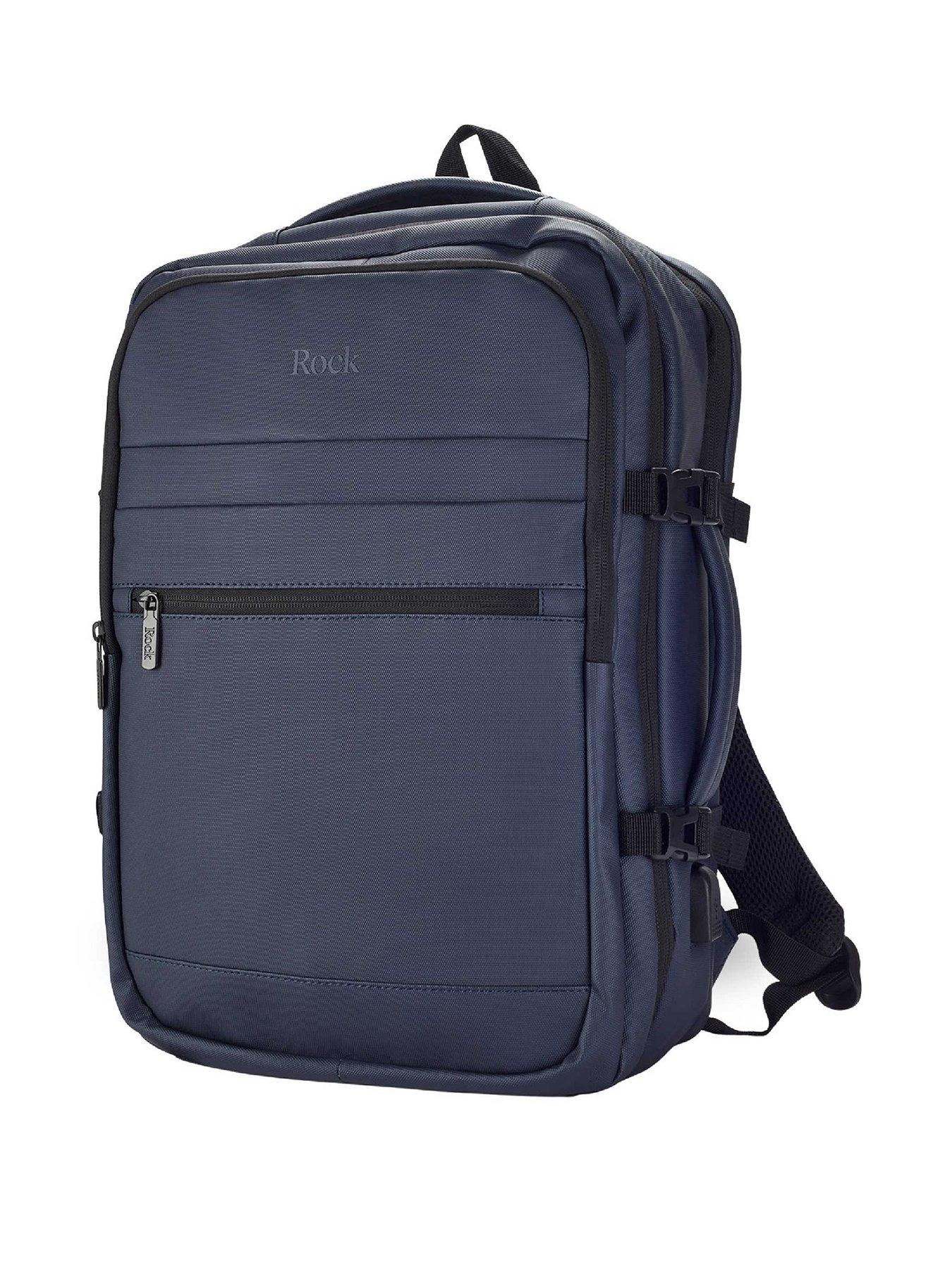 rock-luggage-dalston-navy-backpack-mediumfront