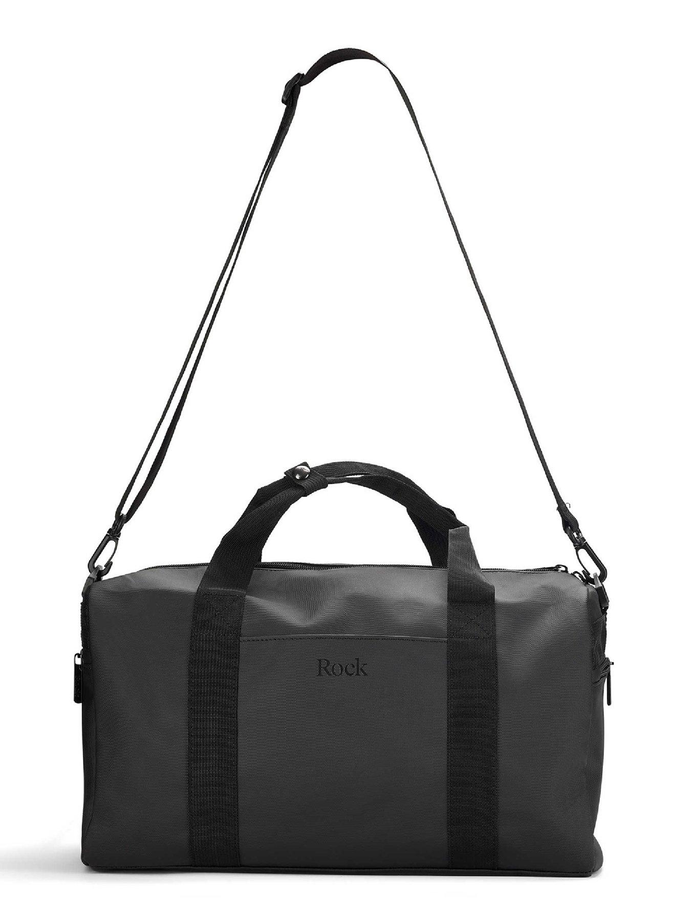 rock-luggage-camden-black-holdall-smallback