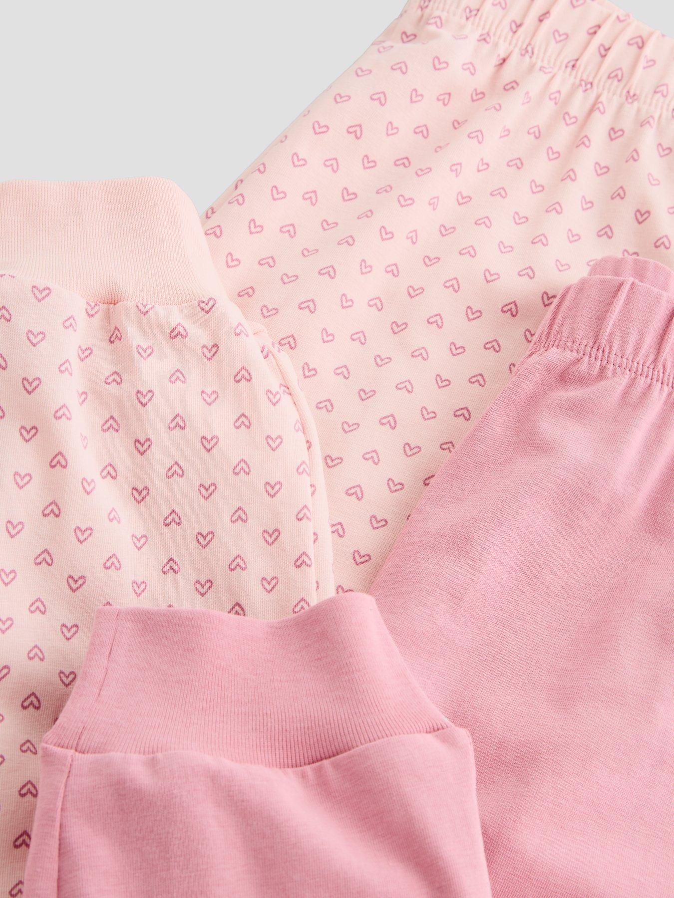 Image 5 of 5 of The Very Collection Older Girls 2 Pack Self Love Club Heart Pj - Cream