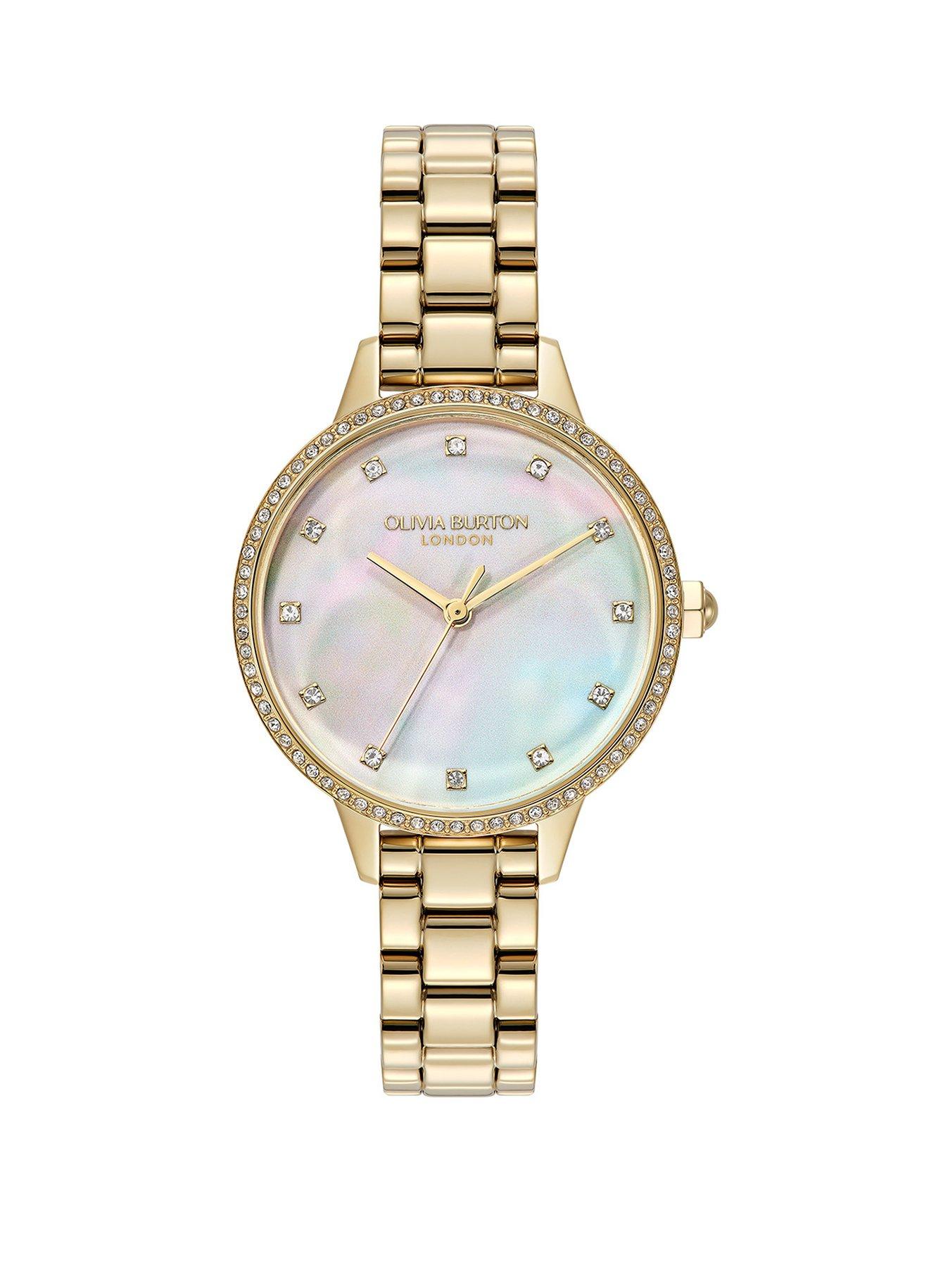 Olivia Burton Olivia Burton 34mm Capitivate Gold IP Watch