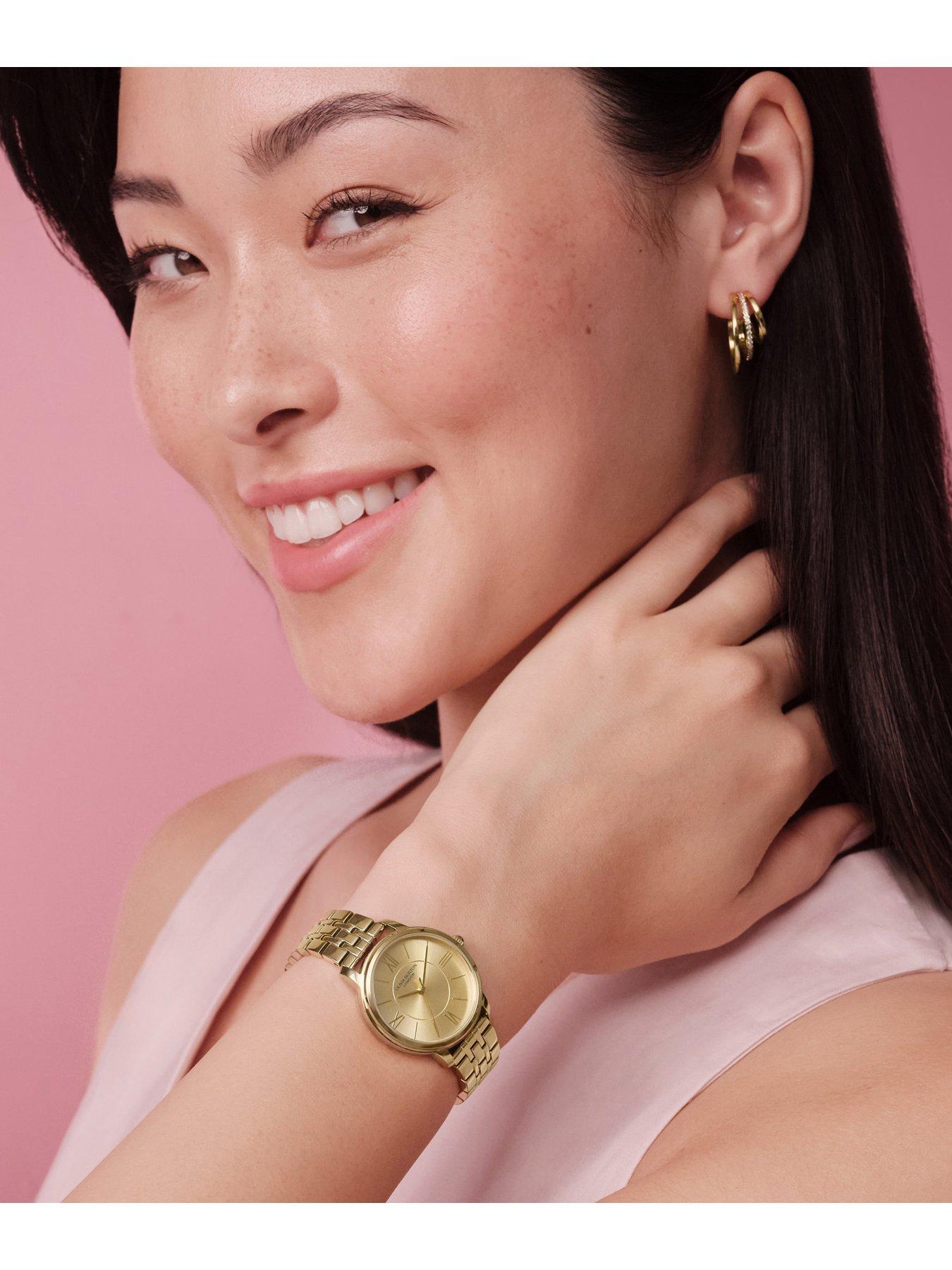 Image 6 of 8 of Olivia Burton 30mm Westbourne Gold IP Watch