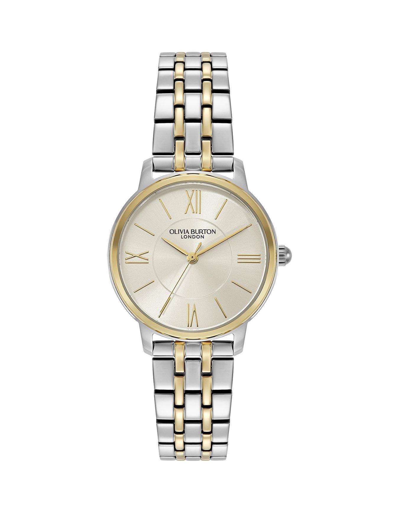 Olivia Burton Olivia Burton 30mm Westbourne Stainless Steel  &  Gold IP Watch