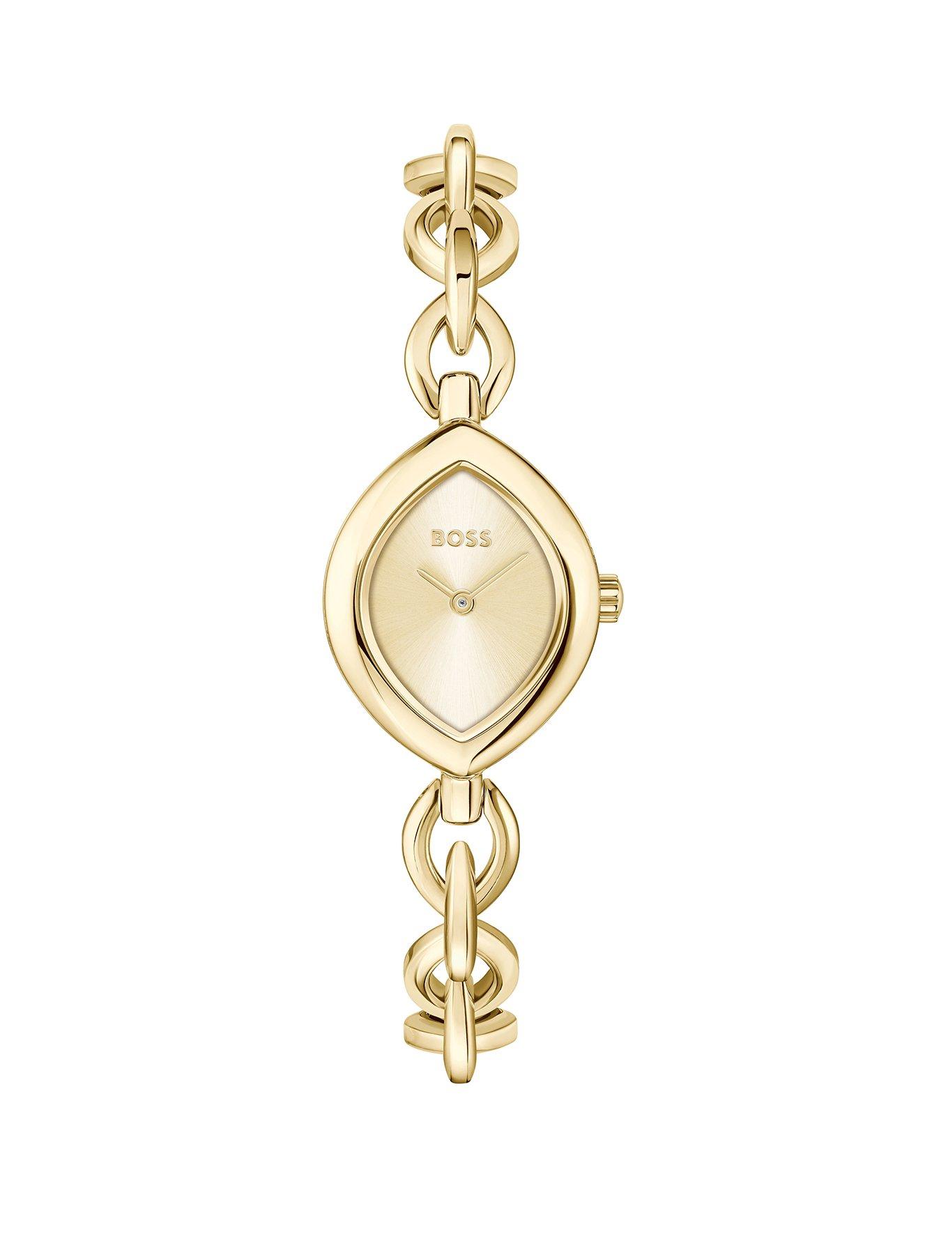 BOSS Ladies BOSS Fiora Gold IP Watch