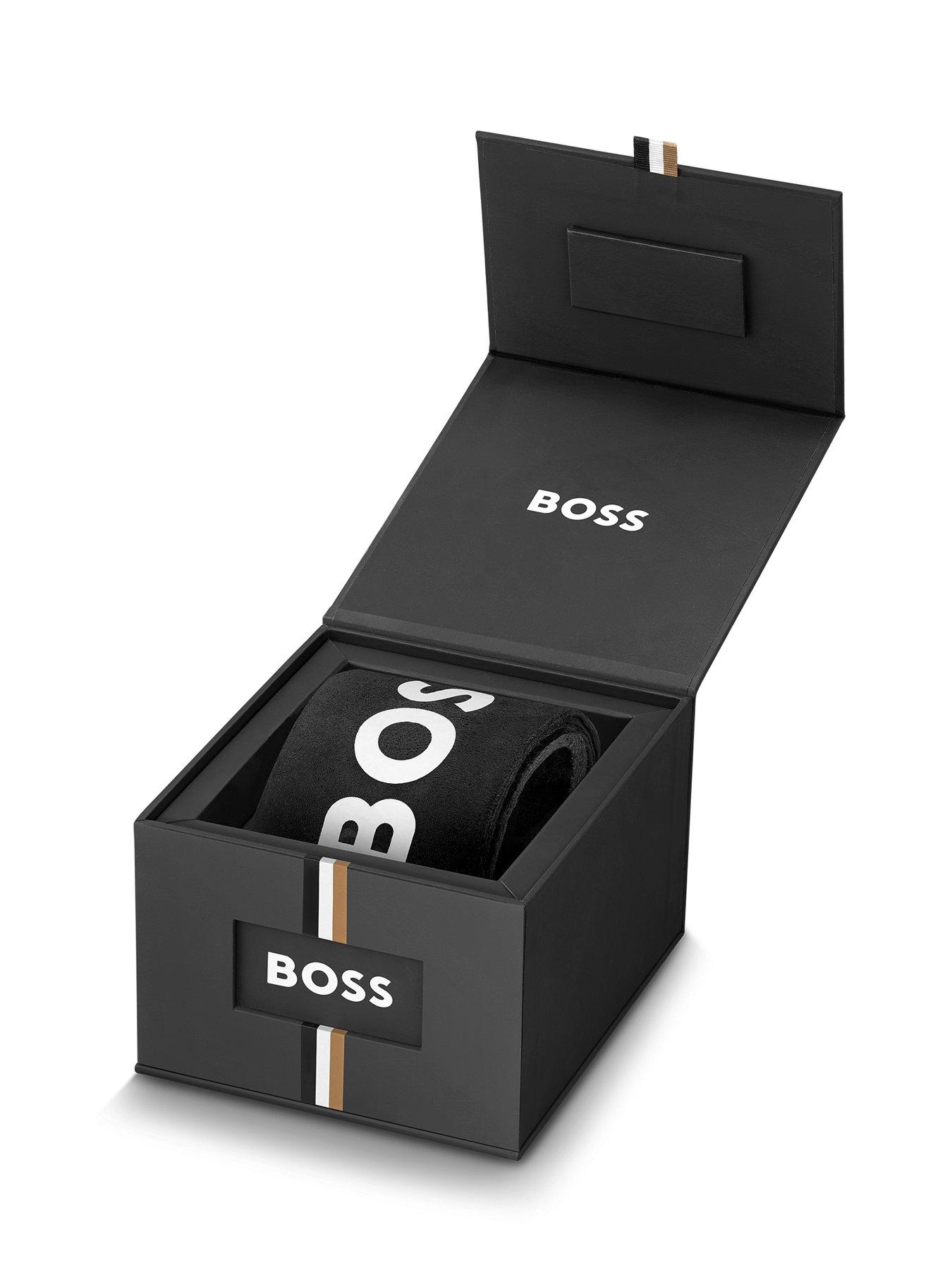Image 6 of 8 of BOSS Ladies Sage Aqua Black Ceramic Watch