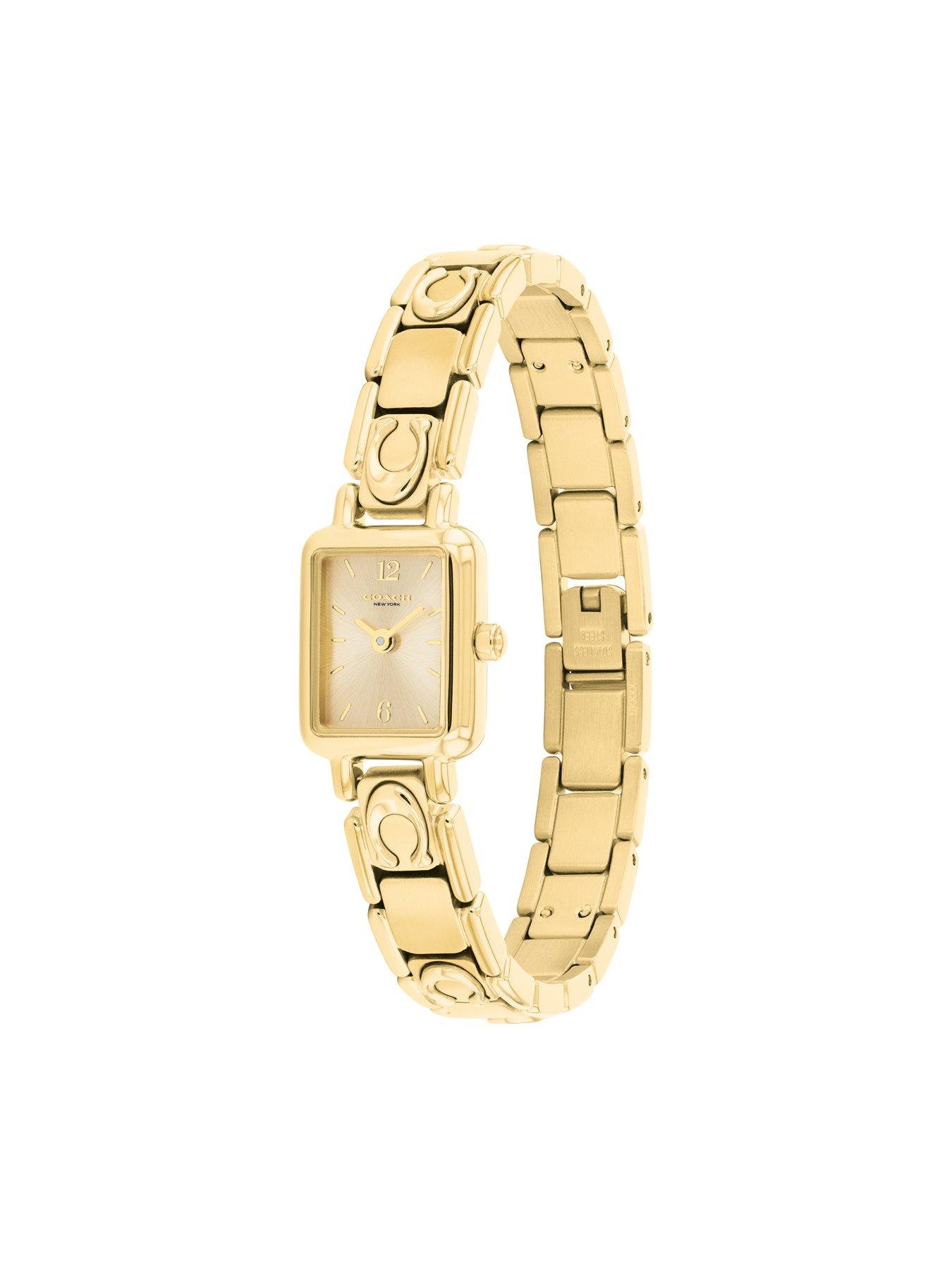 Image 2 of 4 of COACH Coach Ladies Mara Gold Plated Bracelet Watch