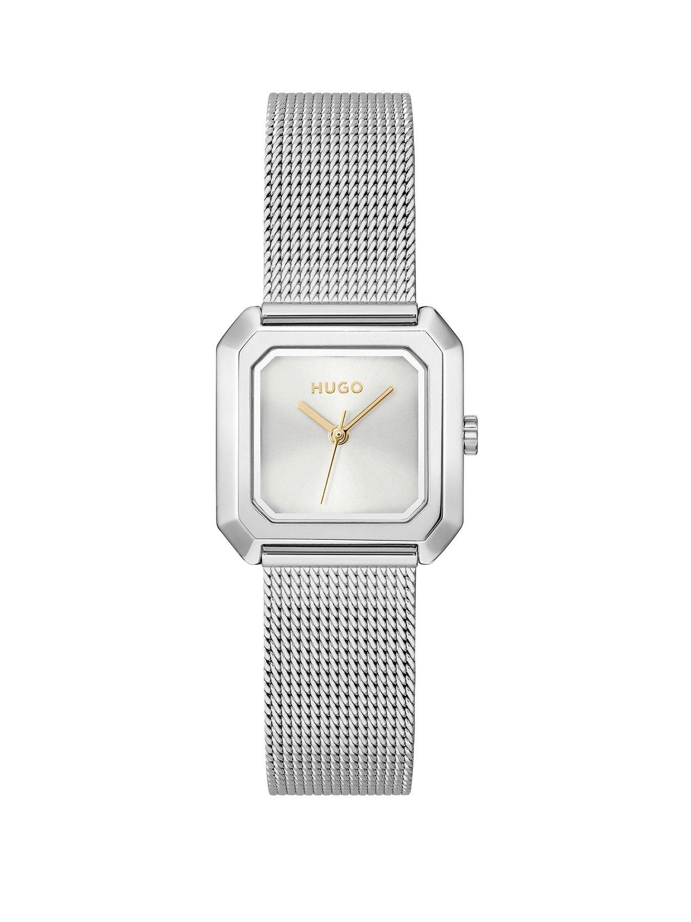 Image 1 of 7 of HUGO Stainless Steel Mesh Hazel Bracelet Watch