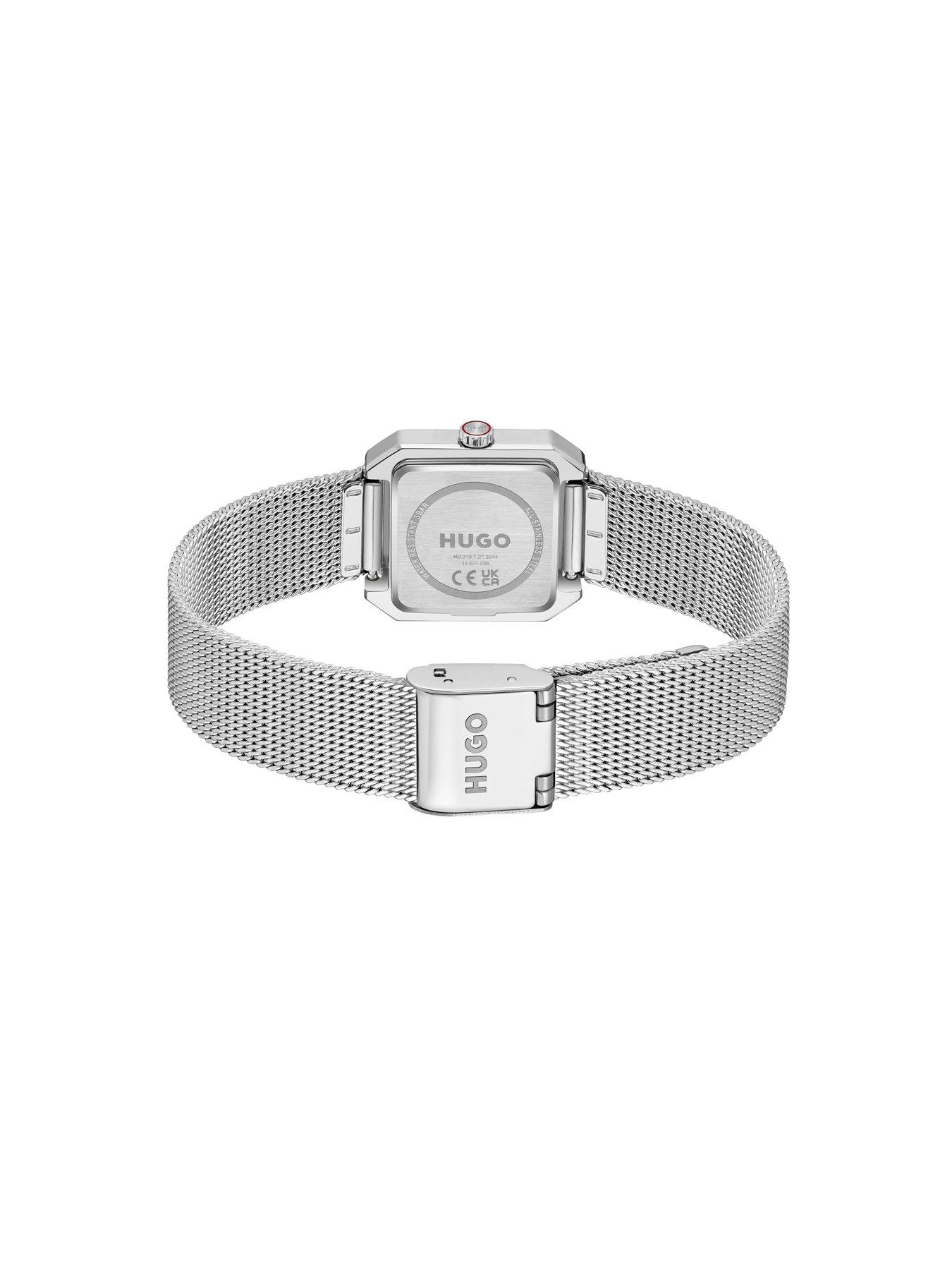 Image 2 of 7 of HUGO Stainless Steel Mesh Hazel Bracelet Watch