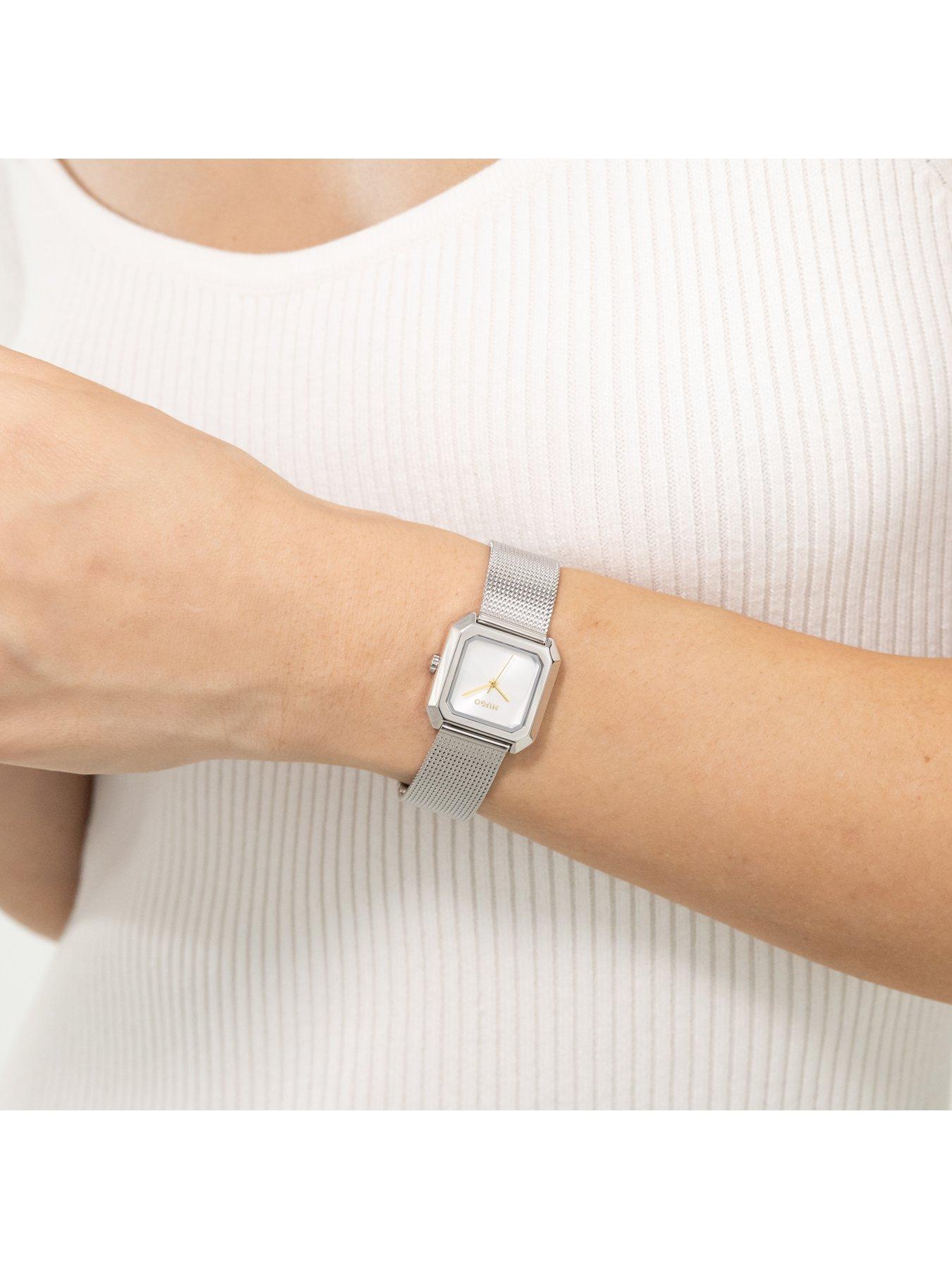 Image 5 of 7 of HUGO Stainless Steel Mesh Hazel Bracelet Watch