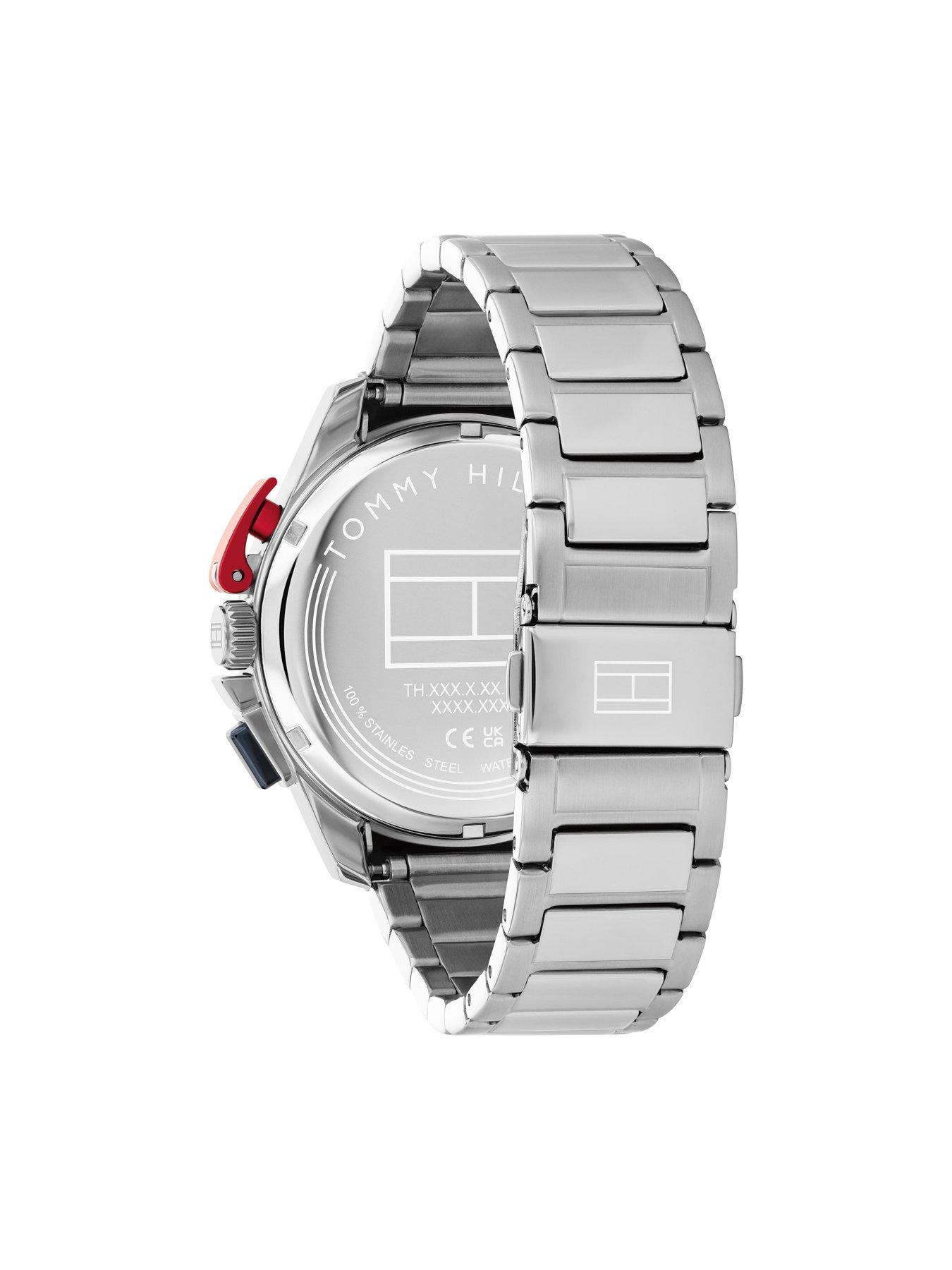 Image 3 of 7 of Tommy Hilfiger Bank Silver Multi Dial Watch