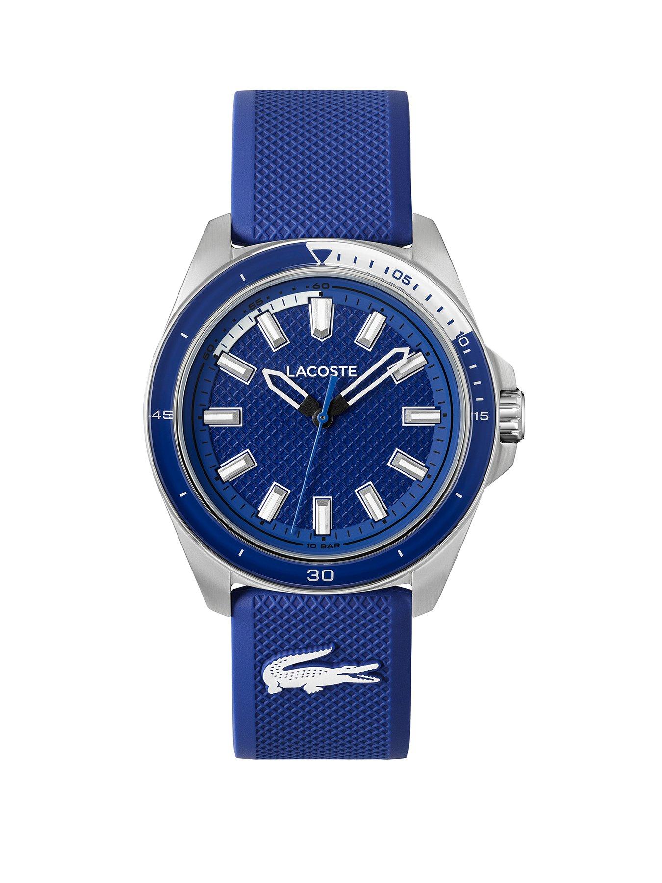 Image 1 of 5 of Lacoste Lacoste Mens Capbreton Navy Silicone Strap Watch