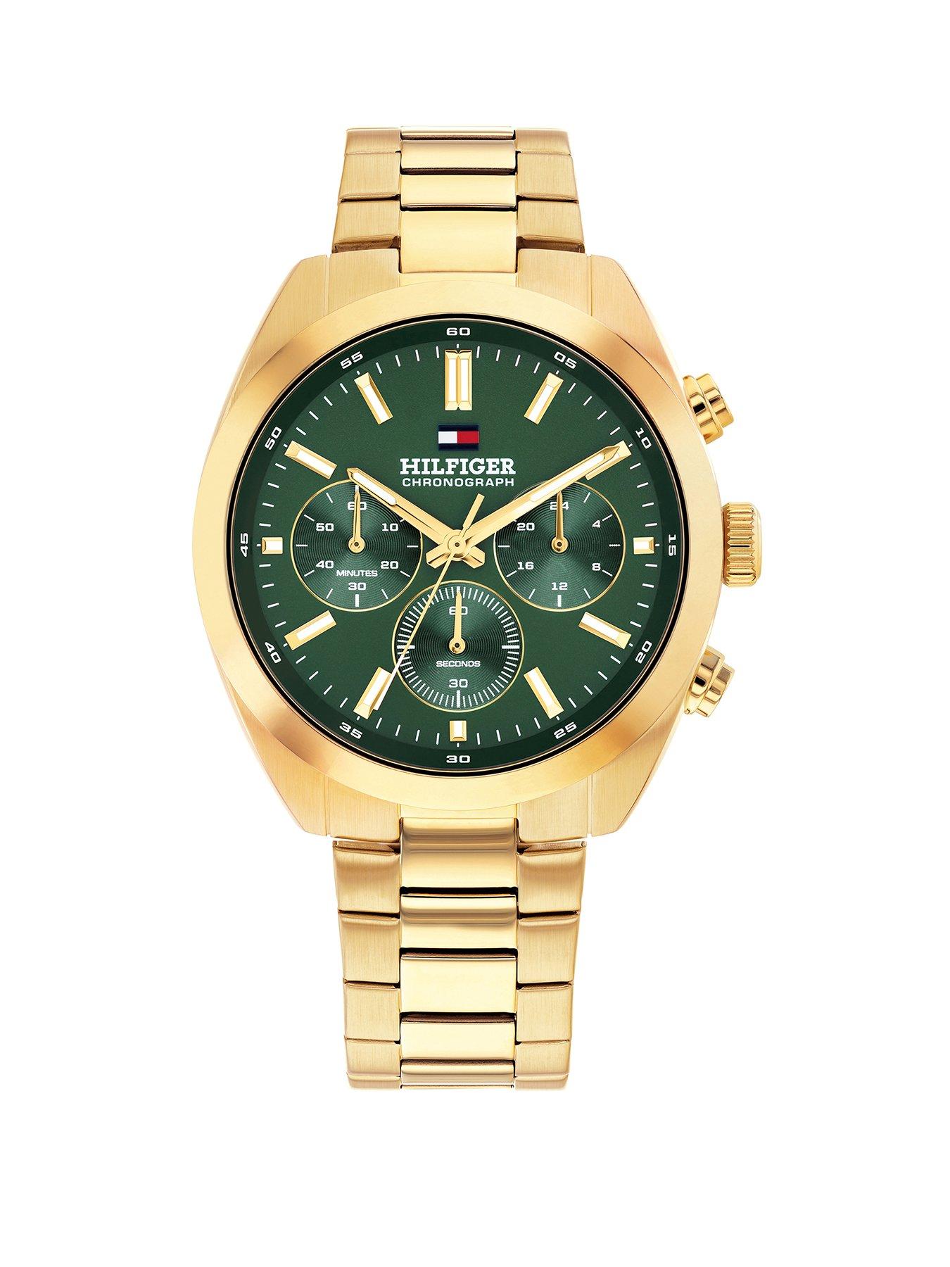 Image 1 of 5 of Tommy Hilfiger Tommy Hilfiger Mens Gold Plated Bracelet Watch