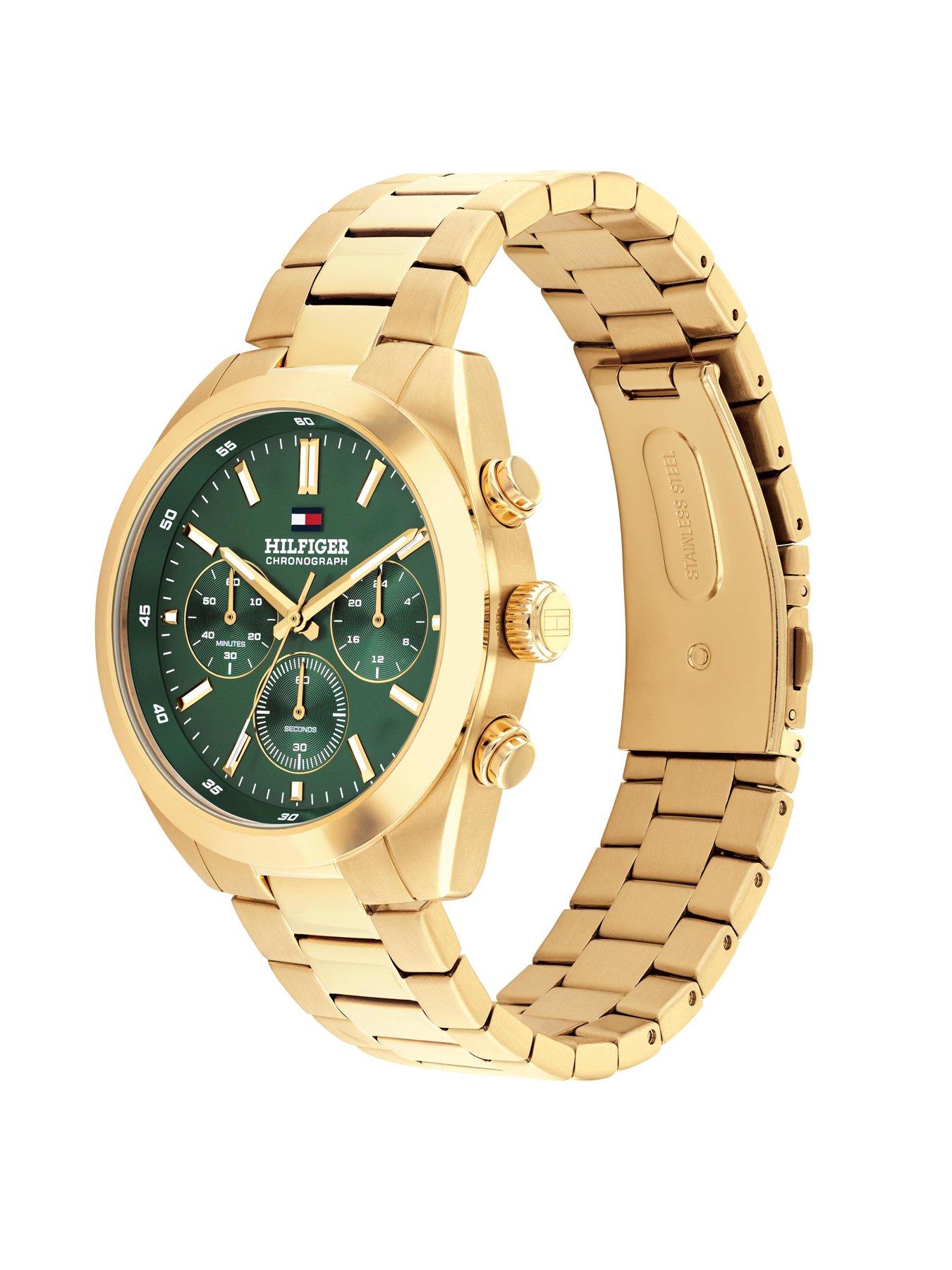Image 3 of 5 of Tommy Hilfiger Tommy Hilfiger Mens Gold Plated Bracelet Watch