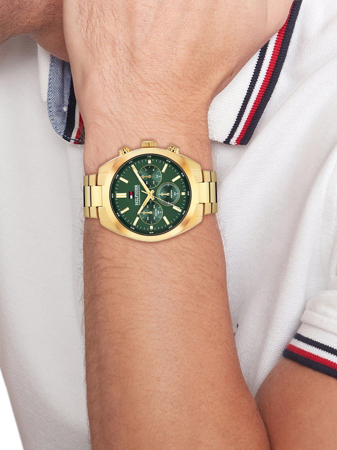 Image 4 of 5 of Tommy Hilfiger Tommy Hilfiger Mens Gold Plated Bracelet Watch