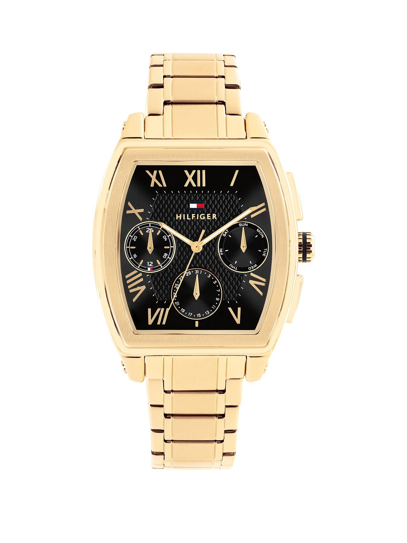 Image 1 of 6 of Tommy Hilfiger Gold Plated Bracelet Watch