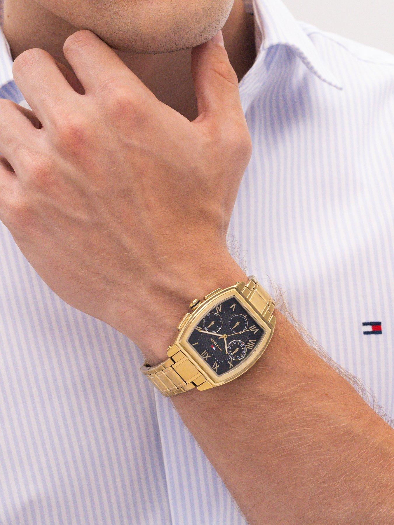 Image 4 of 6 of Tommy Hilfiger Gold Plated Bracelet Watch