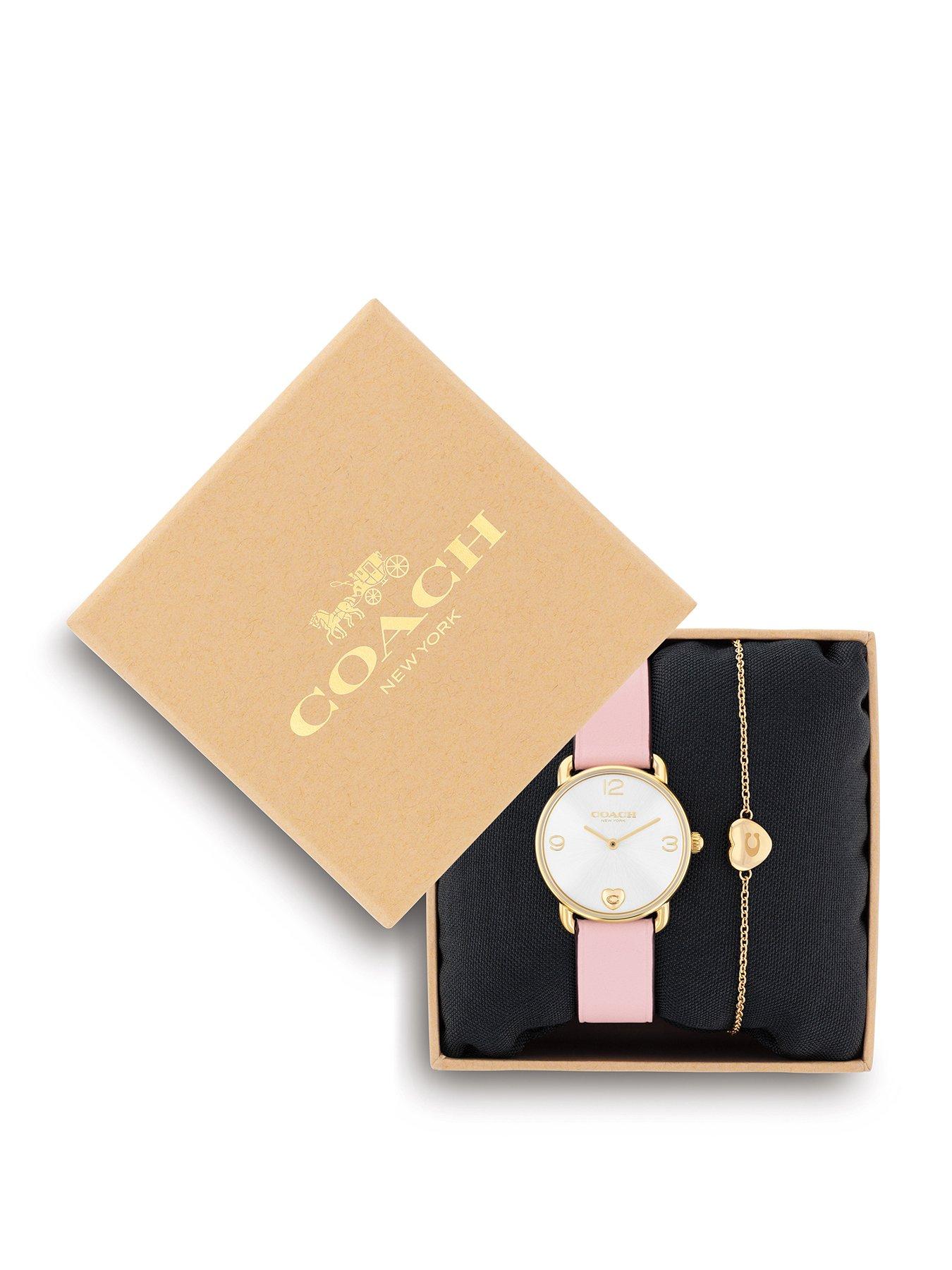 COACH Coach Ladies Elliot Watch and Bracelet Giftset