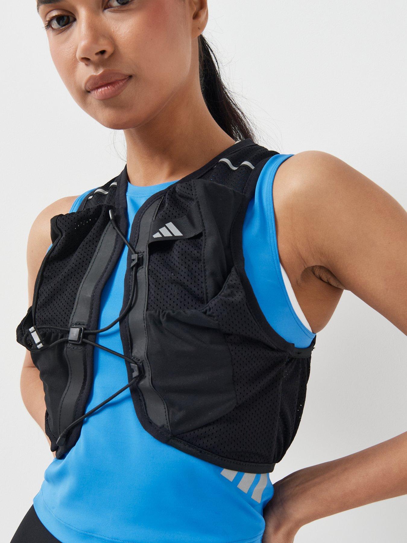 Image 4 of 6 of adidas Unisex Running Hydration Vest - Black