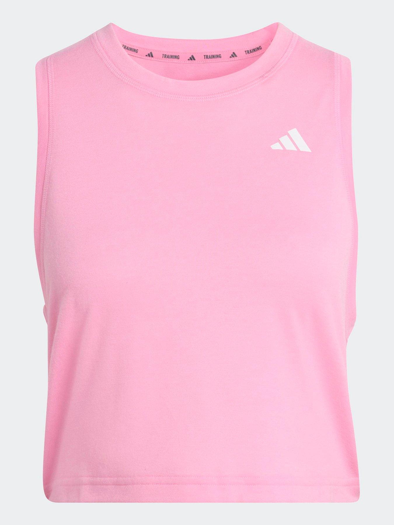 Image 6 of 6 of adidas Women's Training Workout Essentials Tank - Pink