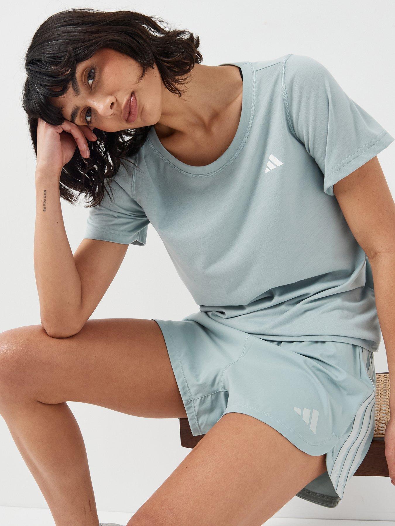 Image 1 of 7 of adidas Women's Training Workout Essentials T-shirt - Green