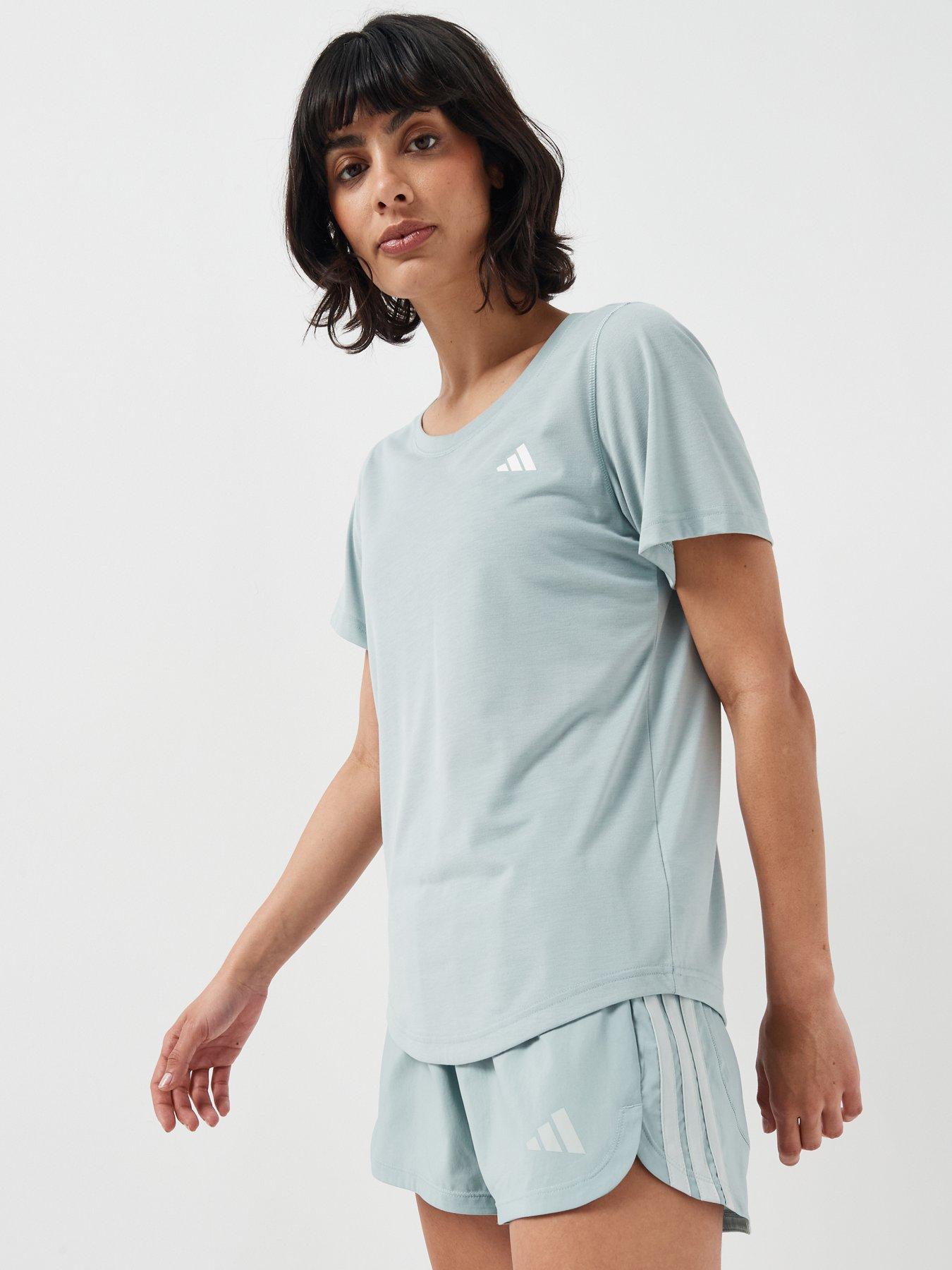 Image 5 of 7 of adidas Women's Training Workout Essentials T-shirt - Green