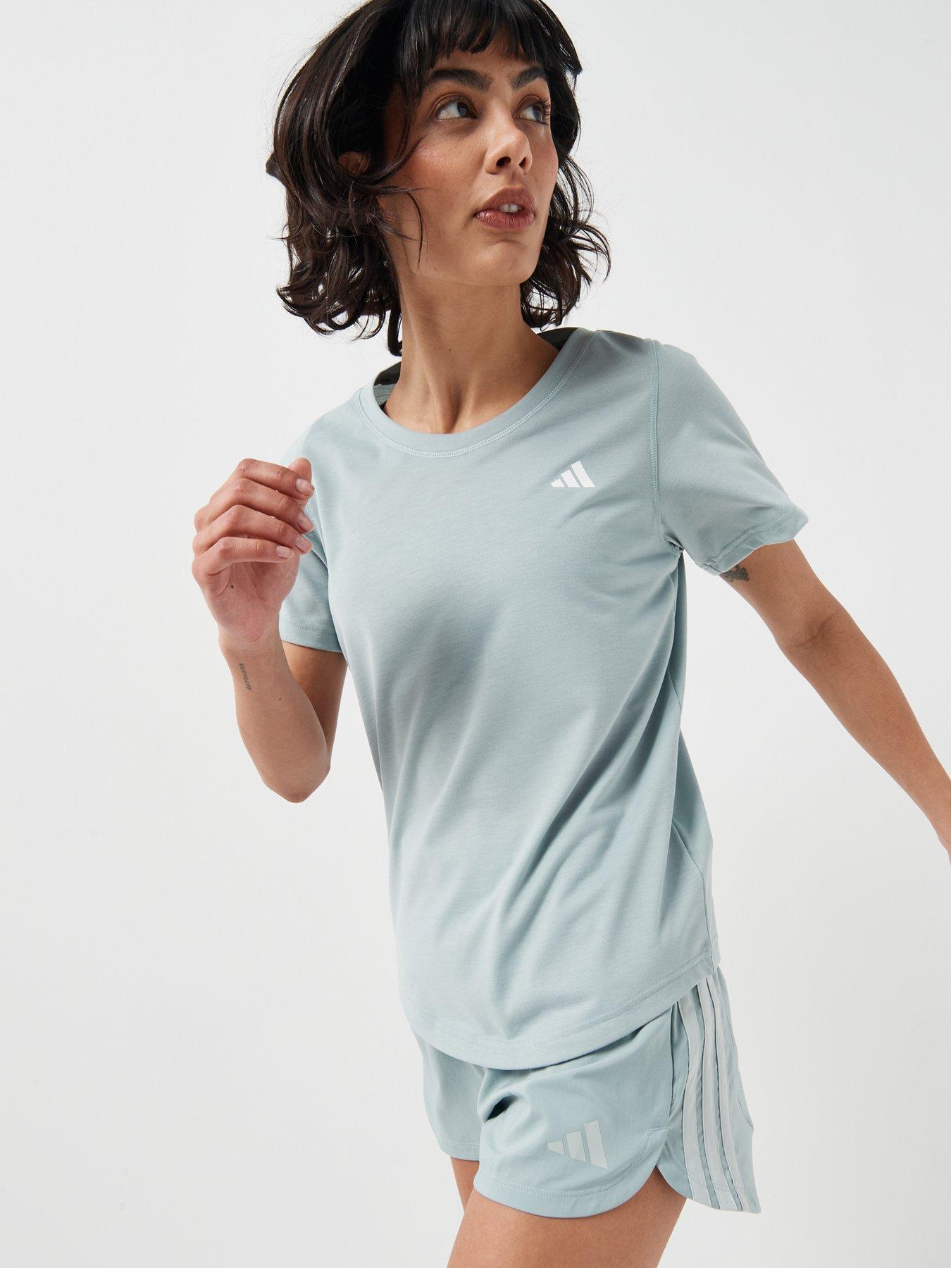 Image 6 of 7 of adidas Women's Training Workout Essentials T-shirt - Green
