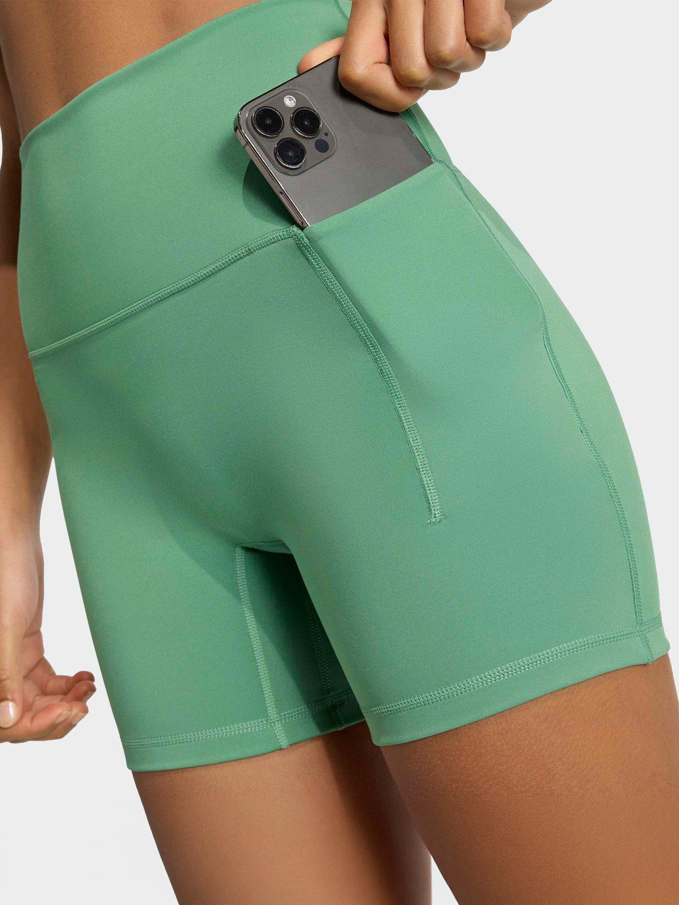 Image 4 of 5 of adidas Womens Training Sculpt Short - Green